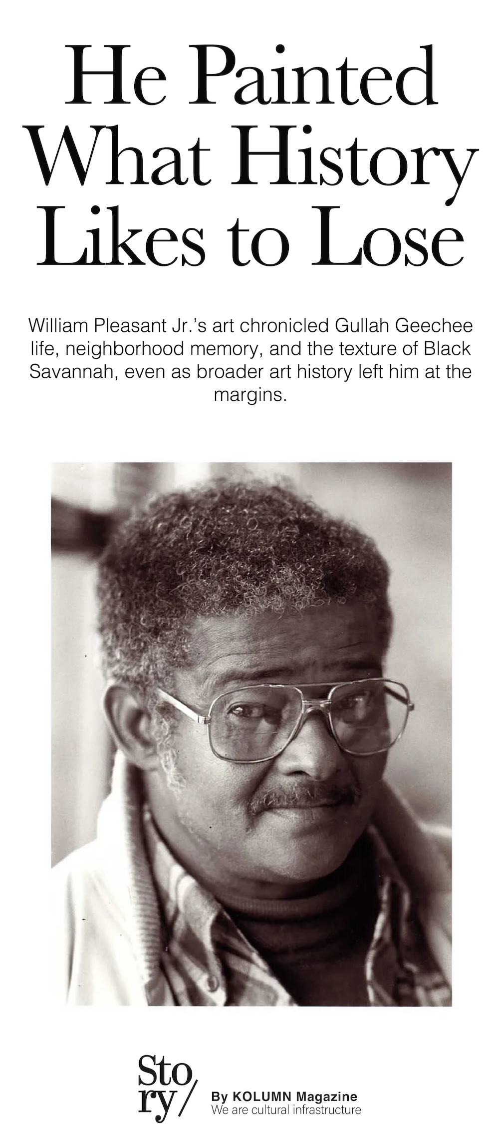 William Pleasant, KOLUMN, African American News, Black News, African American Journalism, Black Journalism, African American History, Black History, African American Art, Black Art, African American Music, Black Music, African American Wealth, Black Wealth, African American Education, Black Education, Historic Black University or College, HBCU