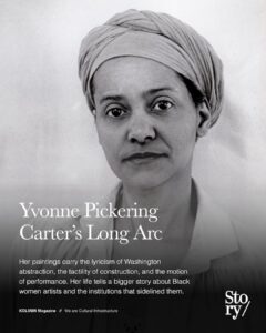 Yvonne Pickering Carter, KOLUMN, African American News, Black News, African American Journalism, Black Journalism, African American History, Black History, African American Art, Black Art, African American Music, Black Music, African American Wealth, Black Wealth, African American Education, Black Education, Historic Black University or College, HBCUv
