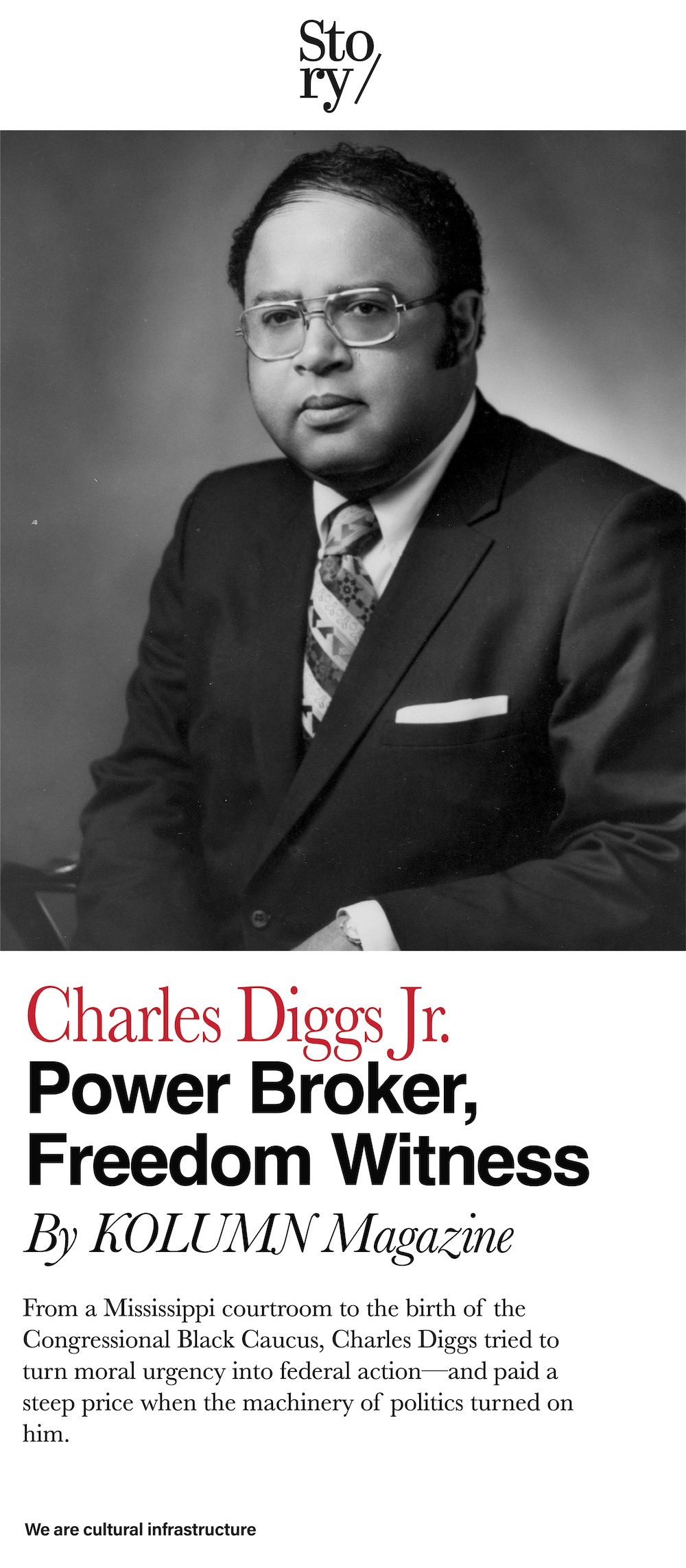 Charles Diggs, KOLUMN, African American News, Black News, African American Journalism, Black Journalism, African American History, Black History, African American Art, Black Art, African American Music, Black Music, African American Wealth, Black Wealth, African American Education, Black Education, Historic Black University or College, HBCU