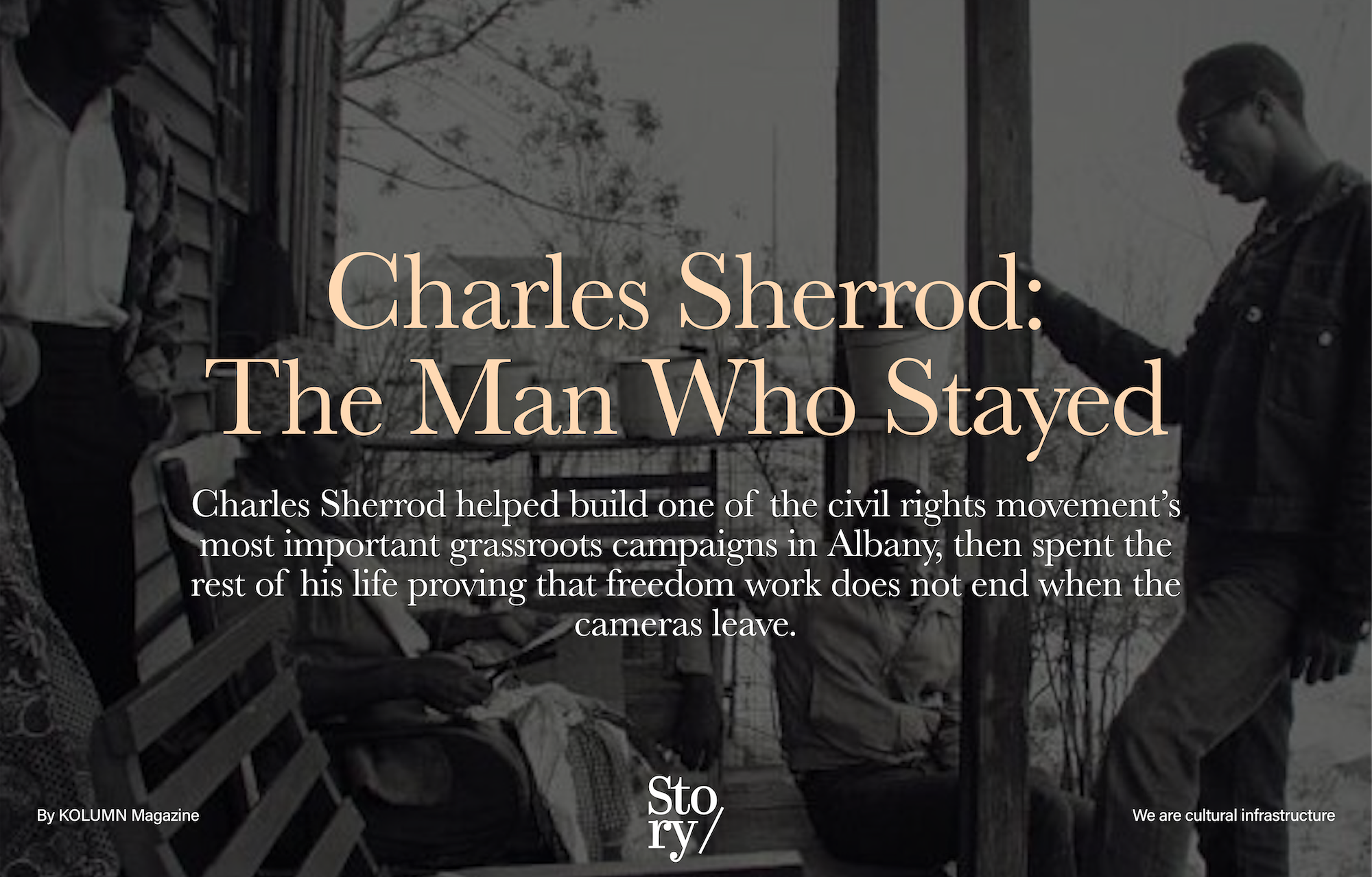 Charles Sherrod, KOLUMN, African American News, Black News, African American Journalism, Black Journalism, African American History, Black History, African American Art, Black Art, African American Music, Black Music, African American Wealth, Black Wealth, African American Education, Black Education, Historic Black University or College, HBCU