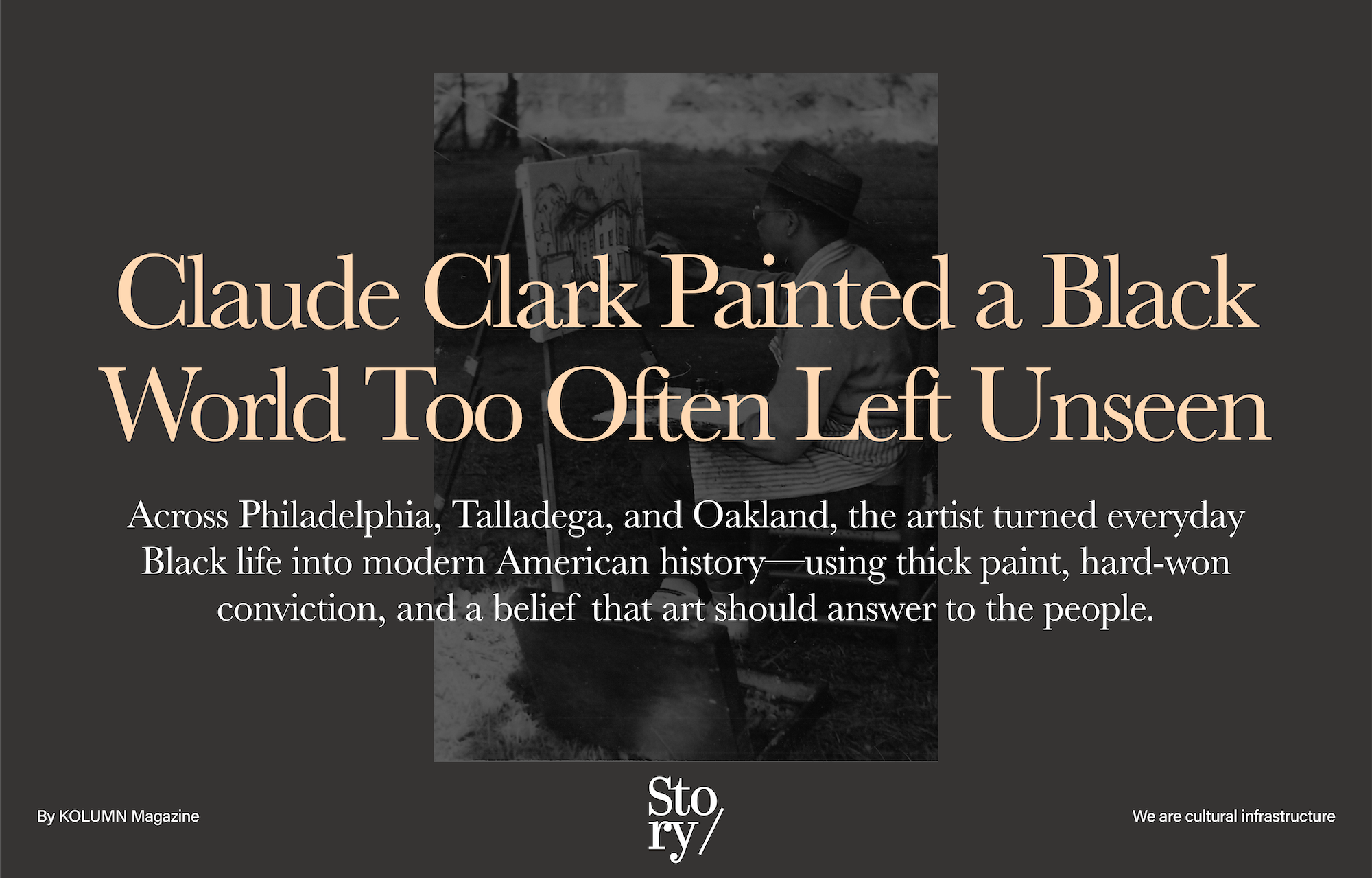 Claude Clark, KOLUMN, African American News, Black News, African American Journalism, Black Journalism, African American History, Black History, African American Art, Black Art, African American Music, Black Music, African American Wealth, Black Wealth, African American Education, Black Education, Historic Black University or College, HBCU