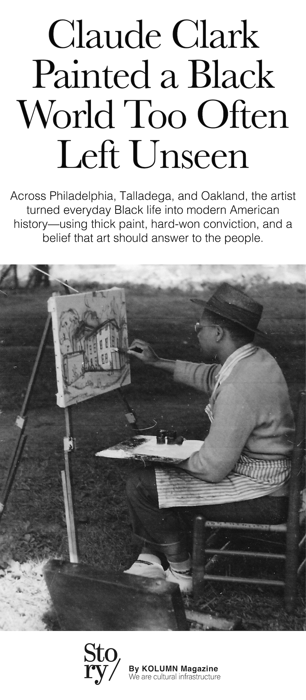 Claude Clark, KOLUMN, African American News, Black News, African American Journalism, Black Journalism, African American History, Black History, African American Art, Black Art, African American Music, Black Music, African American Wealth, Black Wealth, African American Education, Black Education, Historic Black University or College, HBCU