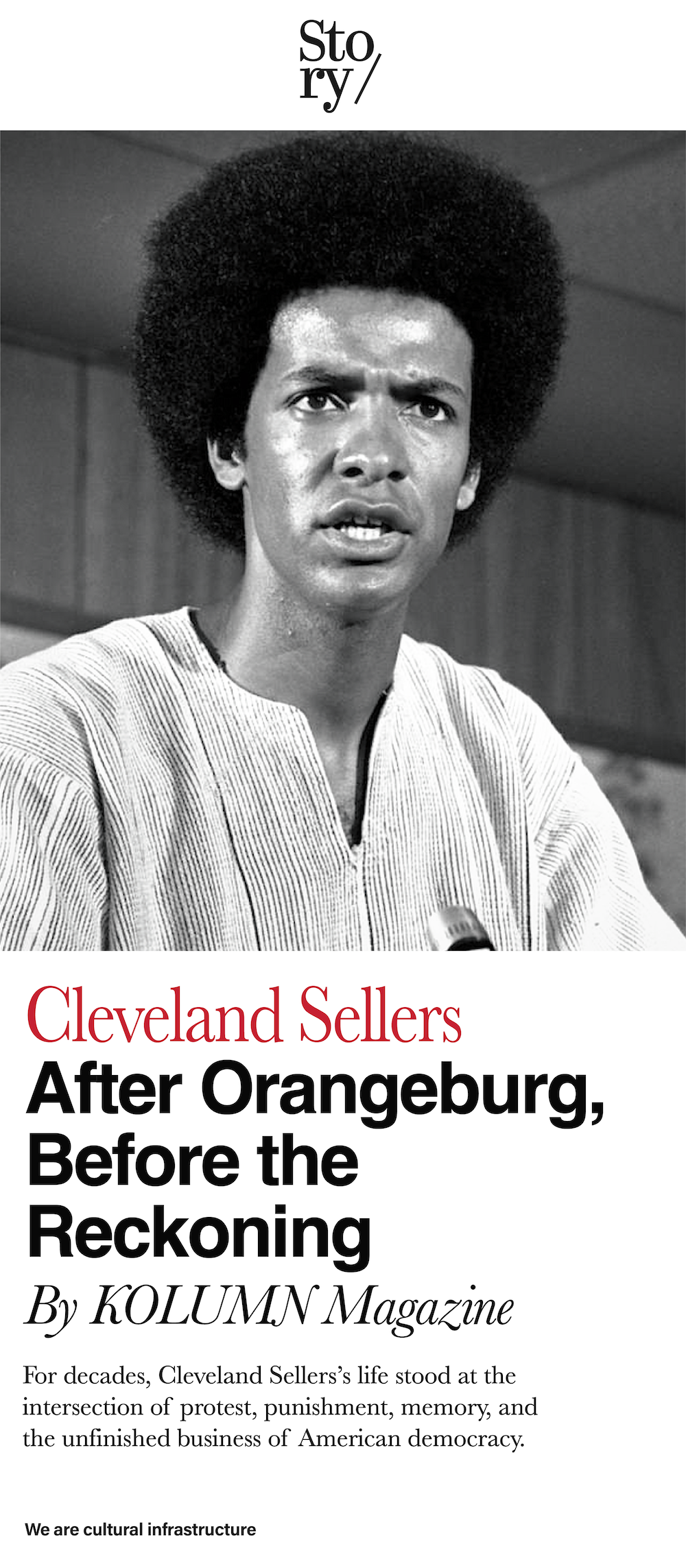 Cleveland Sellers, KOLUMN, African American News, Black News, African American Journalism, Black Journalism, African American History, Black History, African American Art, Black Art, African American Music, Black Music, African American Wealth, Black Wealth, African American Education, Black Education, Historic Black University or College, HBCU