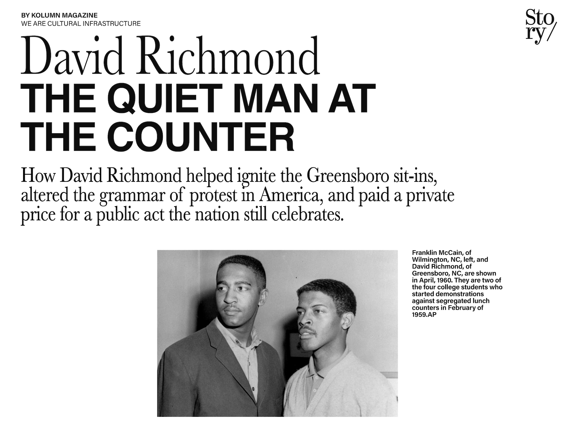 David Leinail Richmond, David Richmond, KOLUMN, African American News, Black News, African American Journalism, Black Journalism, African American History, Black History, African American Art, Black Art, African American Music, Black Music, African American Wealth, Black Wealth, African American Education, Black Education, Historic Black University or College, HBCU