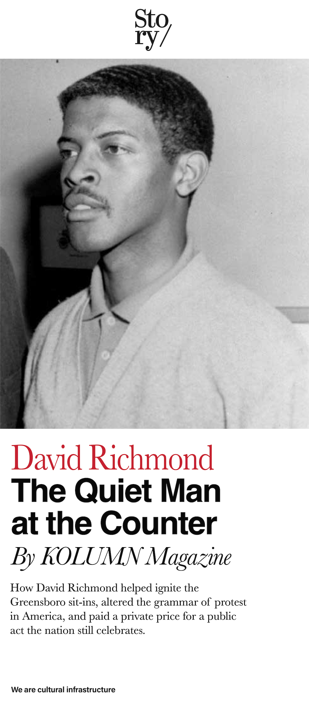 David Leinail Richmond, David Richmond, KOLUMN, African American News, Black News, African American Journalism, Black Journalism, African American History, Black History, African American Art, Black Art, African American Music, Black Music, African American Wealth, Black Wealth, African American Education, Black Education, Historic Black University or College, HBCU