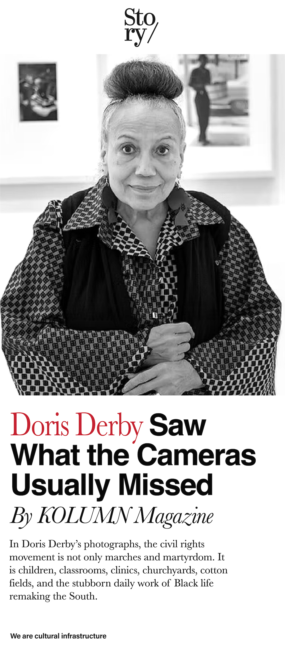 Doris Derby, KOLUMN, African American News, Black News, African American Journalism, Black Journalism, African American History, Black History, African American Art, Black Art, African American Music, Black Music, African American Wealth, Black Wealth, African American Education, Black Education, Historic Black University or College, HBCU