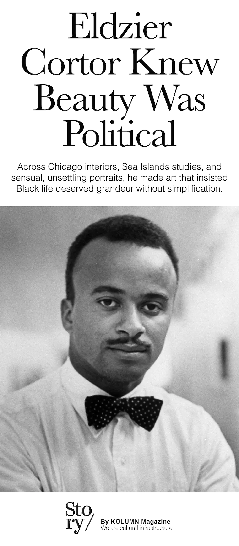 Eldzier Cortor, KOLUMN, African American News, Black News, African American Journalism, Black Journalism, African American History, Black History, African American Art, Black Art, African American Music, Black Music, African American Wealth, Black Wealth, African American Education, Black Education, Historic Black University or College, HBCU