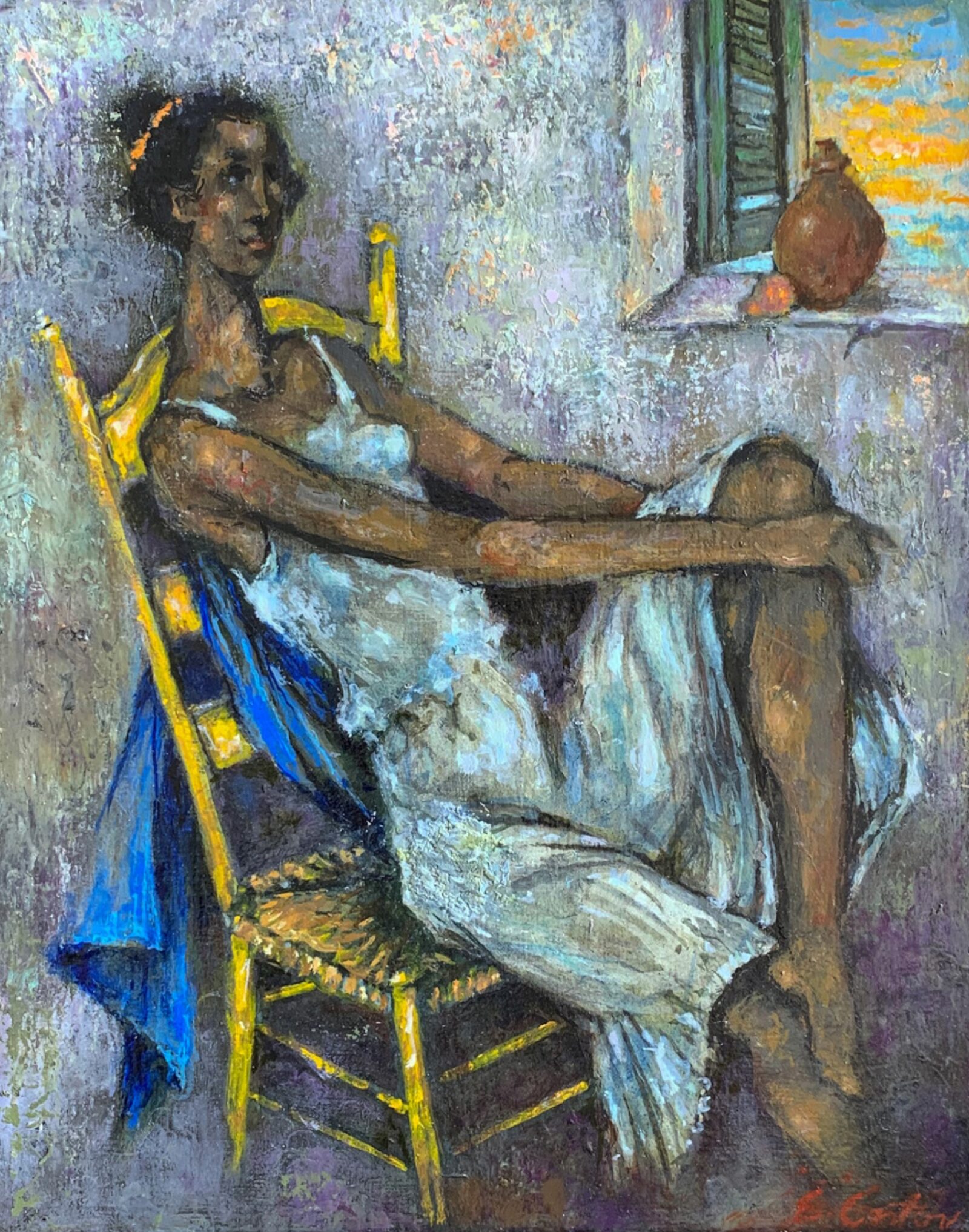 Eldzier Cortor, KOLUMN, African American News, Black News, African American Journalism, Black Journalism, African American History, Black History, African American Art, Black Art, African American Music, Black Music, African American Wealth, Black Wealth, African American Education, Black Education, Historic Black University or College, HBCU