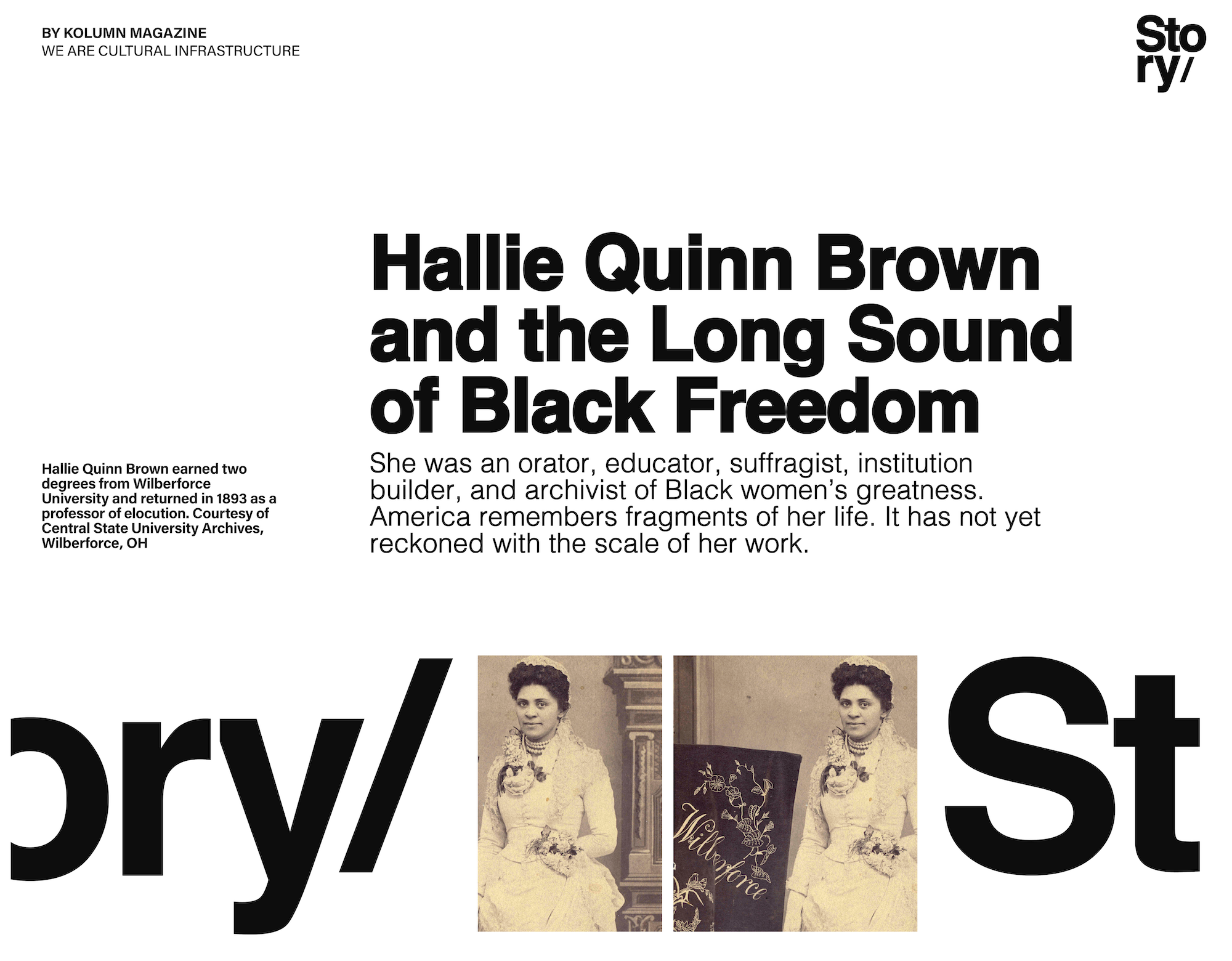 Hallie Quinn Brown, KOLUMN, African American News, Black News, African American Journalism, Black Journalism, African American History, Black History, African American Art, Black Art, African American Music, Black Music, African American Wealth, Black Wealth, African American Education, Black Education, Historic Black University or College, HBCU