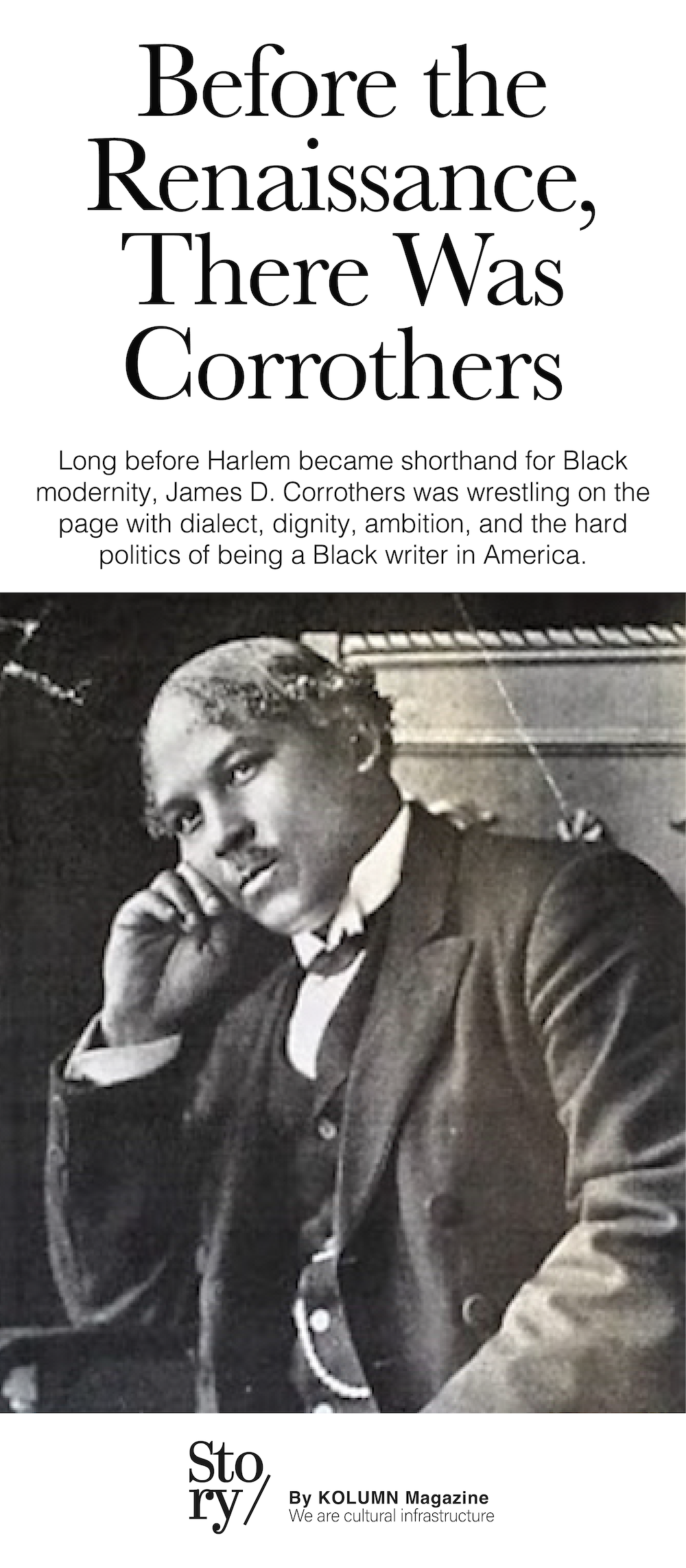 James Corrothers, KOLUMN, African American News, Black News, African American Journalism, Black Journalism, African American History, Black History, African American Art, Black Art, African American Music, Black Music, African American Wealth, Black Wealth, African American Education, Black Education, Historic Black University or College, HBCU
