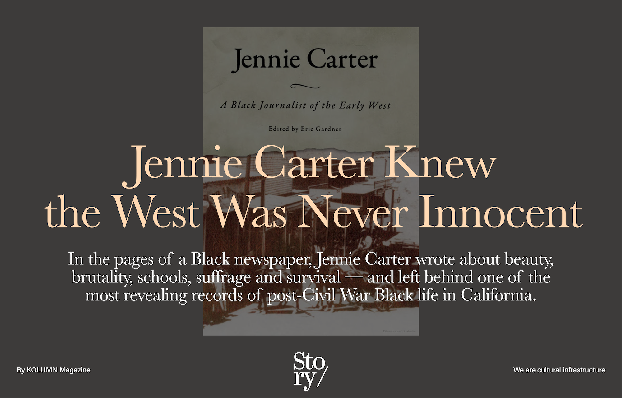 Jennie Carter, KOLUMN, African American News, Black News, African American Journalism, Black Journalism, African American History, Black History, African American Art, Black Art, African American Music, Black Music, African American Wealth, Black Wealth, African American Education, Black Education, Historic Black University or College, HBCUv