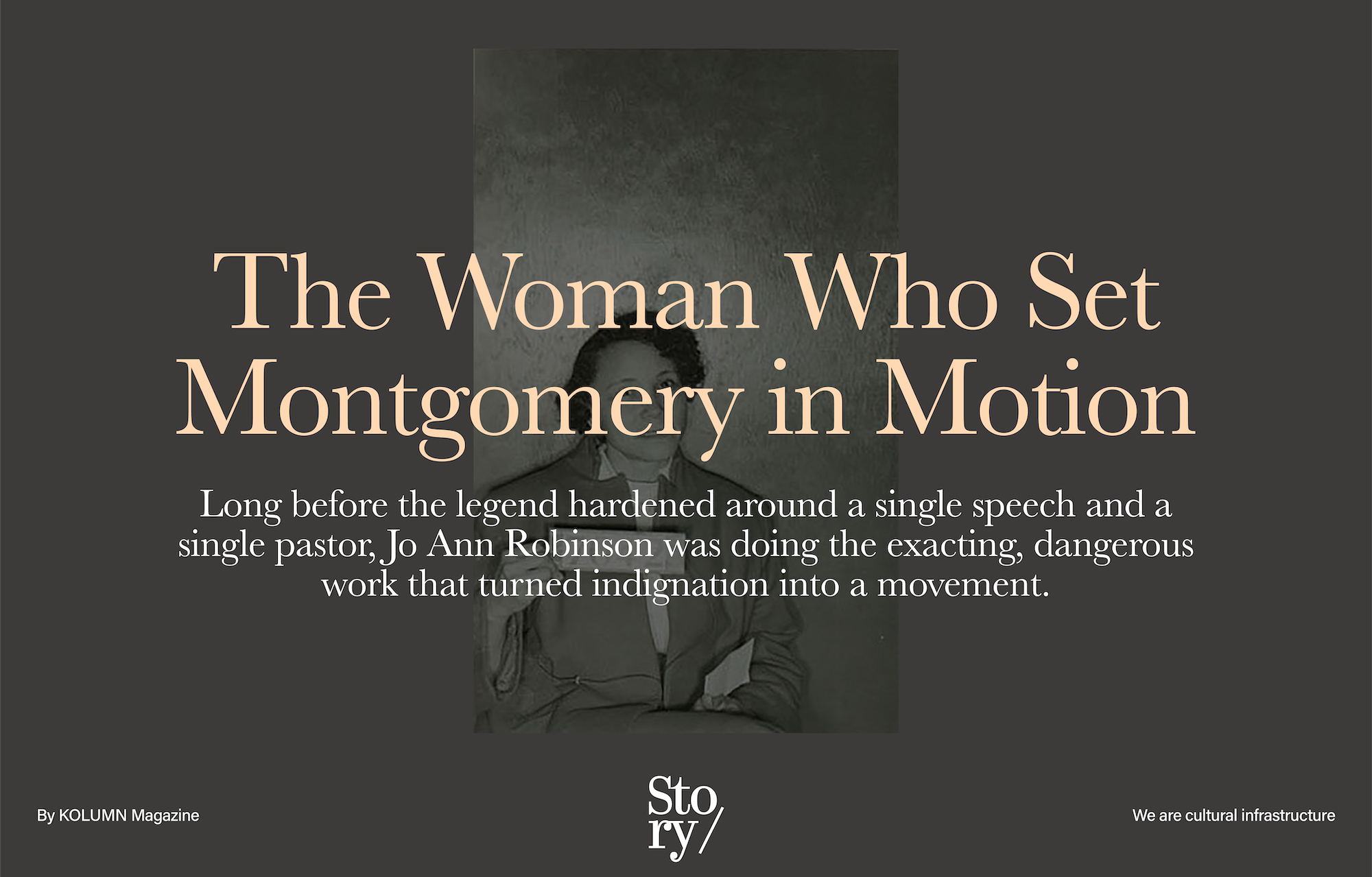 Jo Ann Robinson, KOLUMN, African American News, Black News, African American Journalism, Black Journalism, African American History, Black History, African American Art, Black Art, African American Music, Black Music, African American Wealth, Black Wealth, African American Education, Black Education, Historic Black University or College, HBCUv