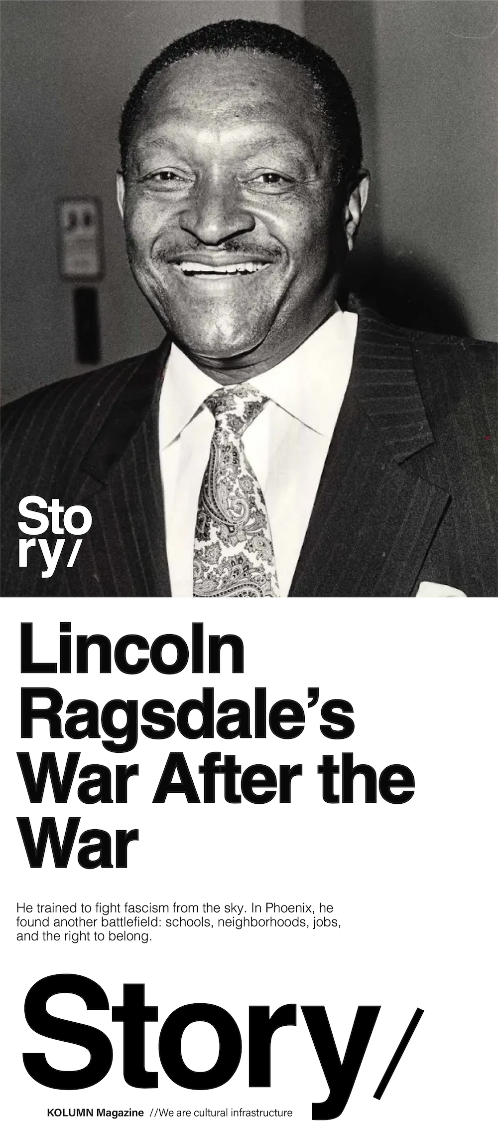 Lincoln Ragsdale, KOLUMN, African American News, Black News, African American Journalism, Black Journalism, African American History, Black History, African American Art, Black Art, African American Music, Black Music, African American Wealth, Black Wealth, African American Education, Black Education, Historic Black University or College, HBCU