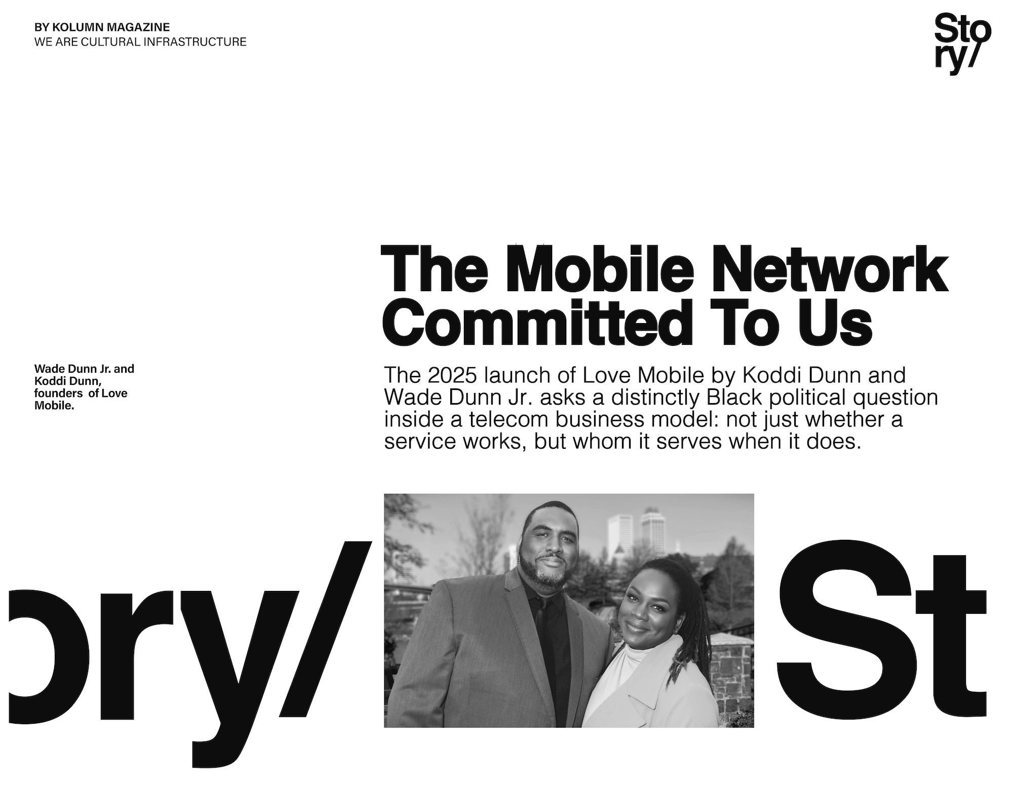 Love Mobile, Wade Dunn, Koddi Dunn, KOLUMN, African American News, Black News, African American Journalism, Black Journalism, African American History, Black History, African American Art, Black Art, African American Music, Black Music, African American Wealth, Black Wealth, African American Education, Black Education, Historic Black University or College, HBCU