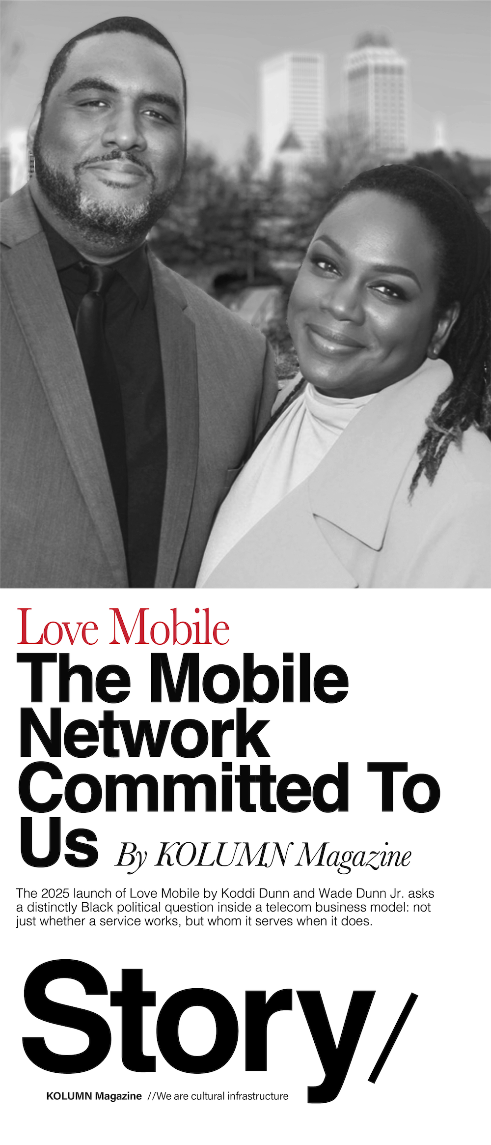 Love Mobile, Wade Dunn, Koddi Dunn, KOLUMN, African American News, Black News, African American Journalism, Black Journalism, African American History, Black History, African American Art, Black Art, African American Music, Black Music, African American Wealth, Black Wealth, African American Education, Black Education, Historic Black University or College, HBCU