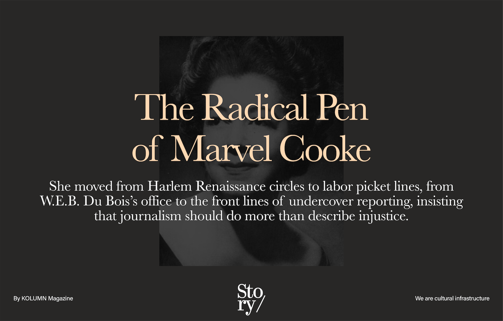 Marvel Cooke, KOLUMN, African American News, Black News, African American Journalism, Black Journalism, African American History, Black History, African American Art, Black Art, African American Music, Black Music, African American Wealth, Black Wealth, African American Education, Black Education, Historic Black University or College, HBCU