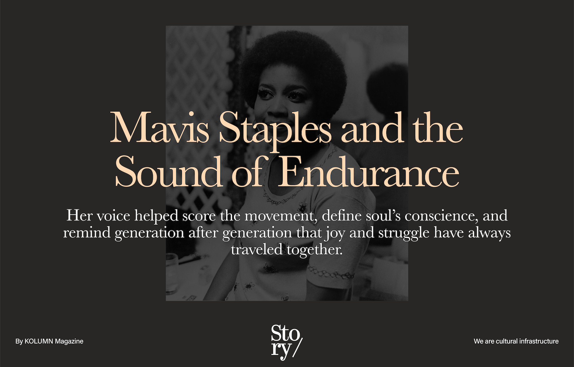 Mavis Staples, KOLUMN, African American News, Black News, African American Journalism, Black Journalism, African American History, Black History, African American Art, Black Art, African American Music, Black Music, African American Wealth, Black Wealth, African American Education, Black Education, Historic Black University or College, HBCU