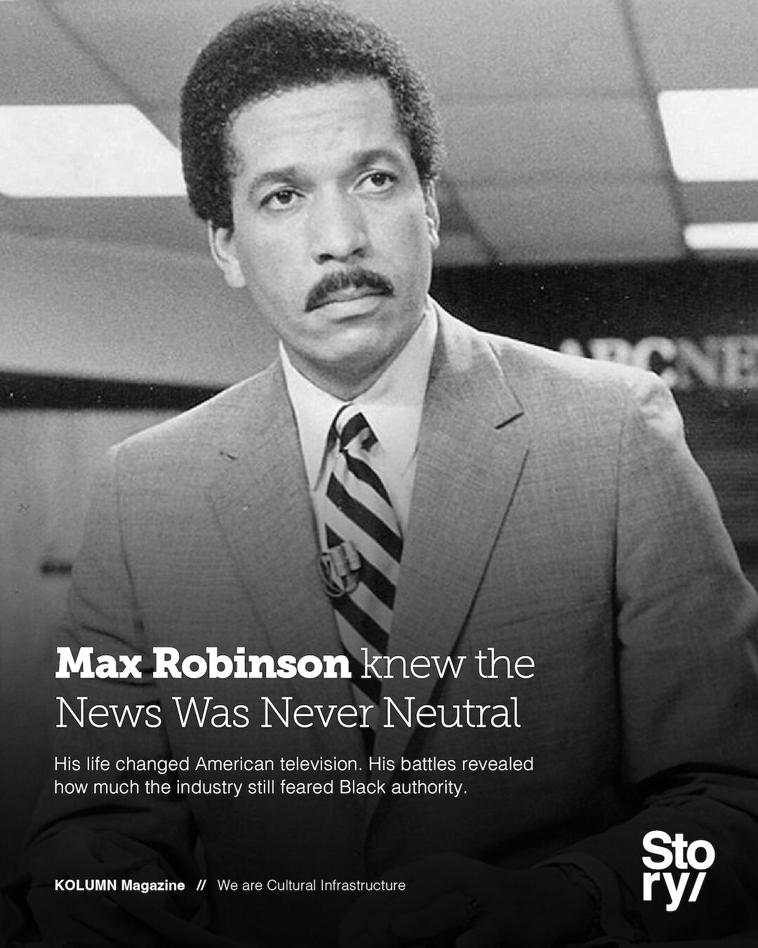 Max Robinson, KOLUMN, African American News, Black News, African American Journalism, Black Journalism, African American History, Black History, African American Art, Black Art, African American Music, Black Music, African American Wealth, Black Wealth, African American Education, Black Education, Historic Black University or College, HBCU