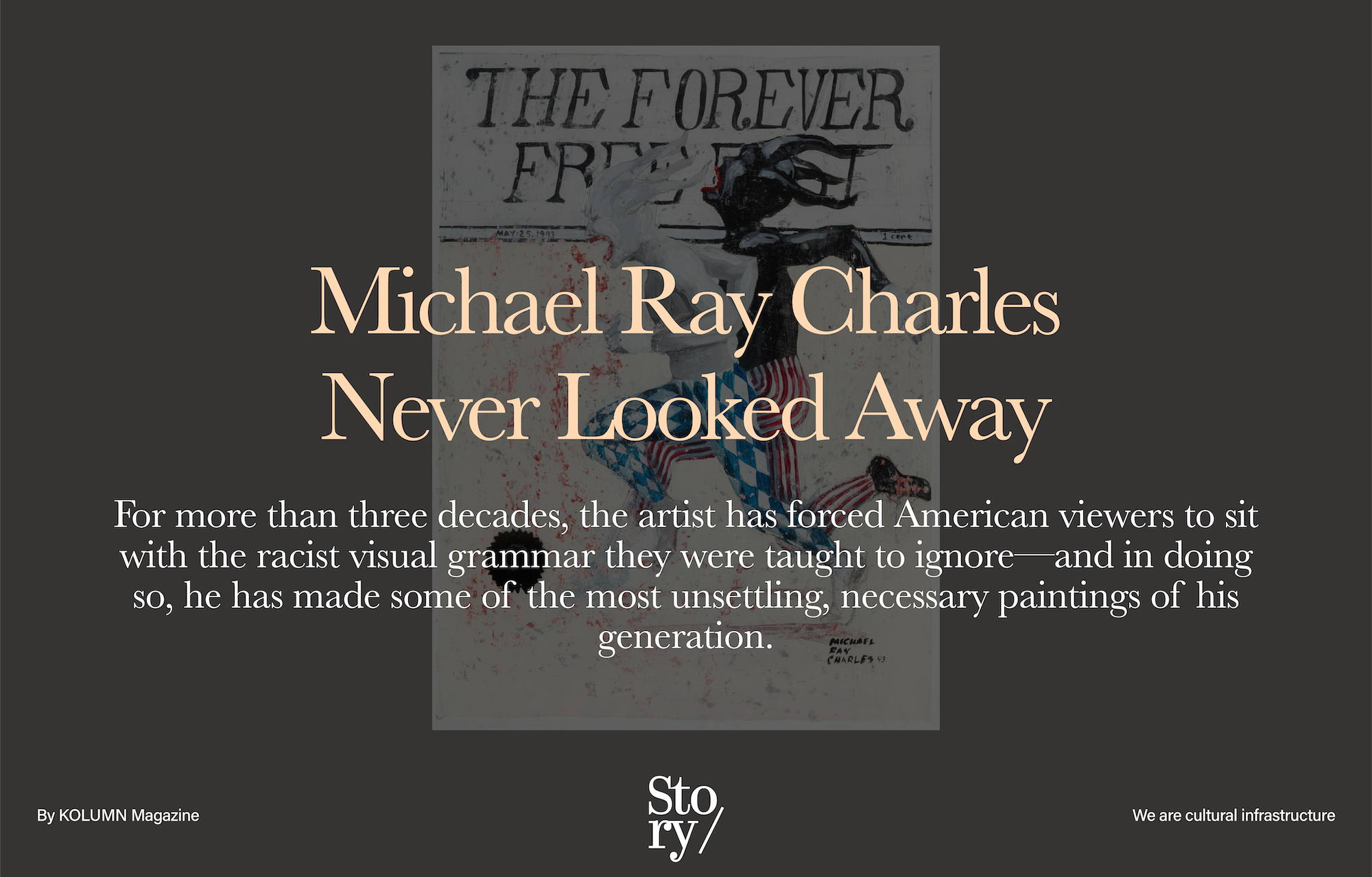 Michael Ray Charles, KOLUMN, African American News, Black News, African American Journalism, Black Journalism, African American History, Black History, African American Art, Black Art, African American Music, Black Music, African American Wealth, Black Wealth, African American Education, Black Education, Historic Black University or College, HBCUv