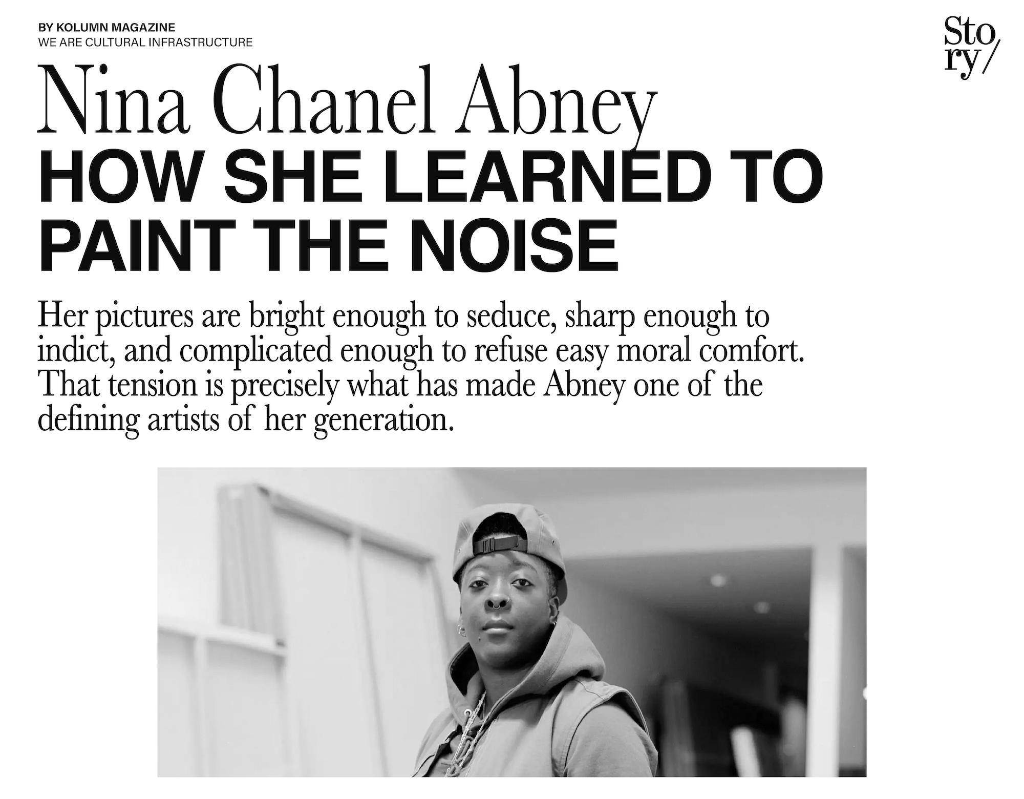 Nina Chanel Abney, KOLUMN, African American News, Black News, African American Journalism, Black Journalism, African American History, Black History, African American Art, Black Art, African American Music, Black Music, African American Wealth, Black Wealth, African American Education, Black Education, Historic Black University or College, HBCU