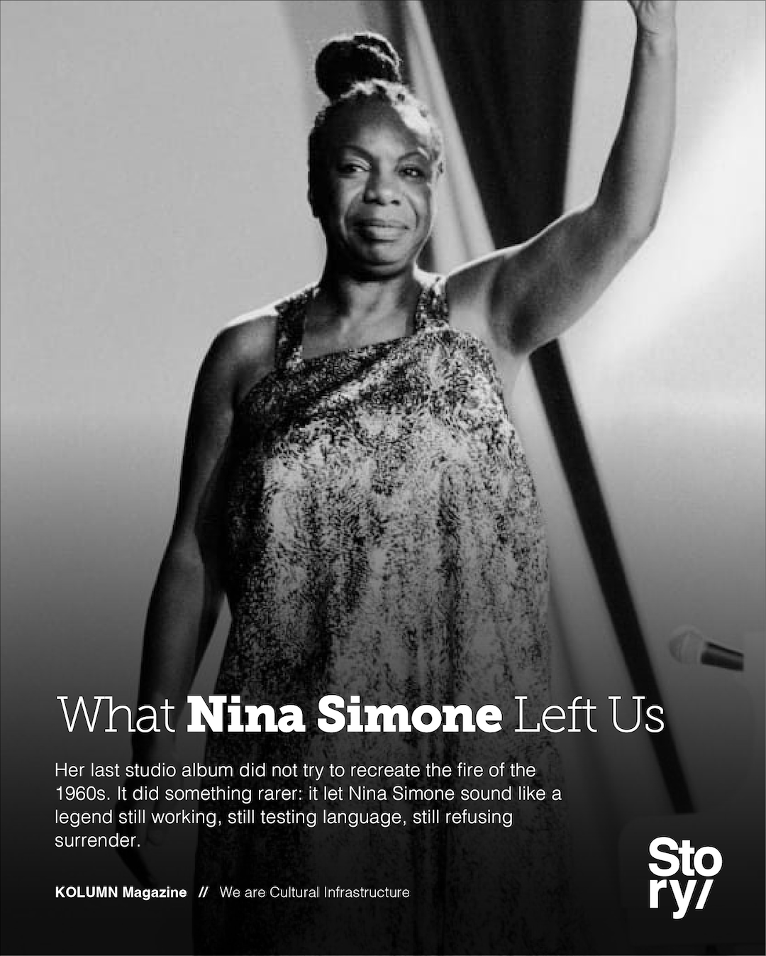 Nina Simone, A Single Woman, Nina, Marion Stamps, KOLUMN, African American News, Black News, African American Journalism, Black Journalism, African American History, Black History, African American Art, Black Art, African American Music, Black Music, African American Wealth, Black Wealth, African American Education, Black Education, Historic Black University or College, HBCU