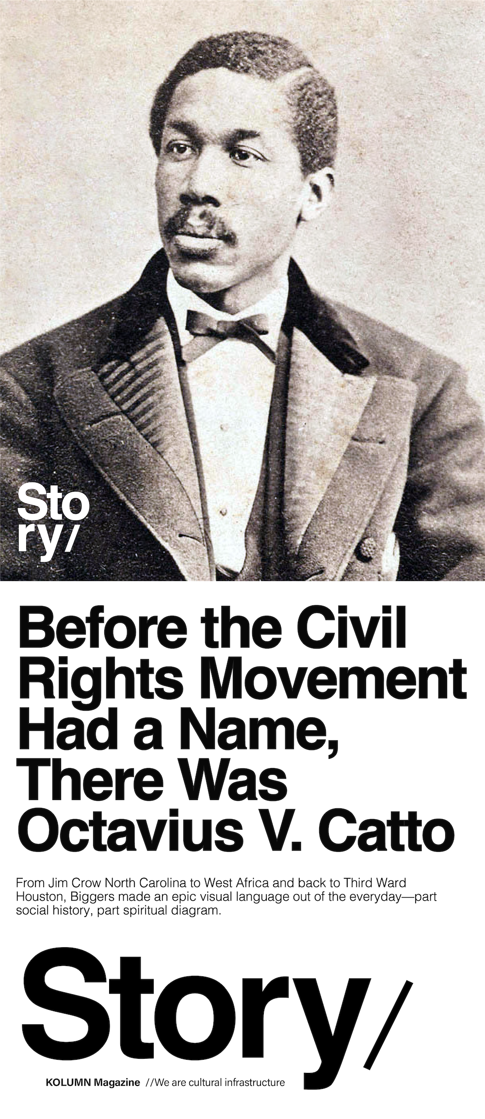 Octavius V Catto, KOLUMN, African American News, Black News, African American Journalism, Black Journalism, African American History, Black History, African American Art, Black Art, African American Music, Black Music, African American Wealth, Black Wealth, African American Education, Black Education, Historic Black University or College, HBCU