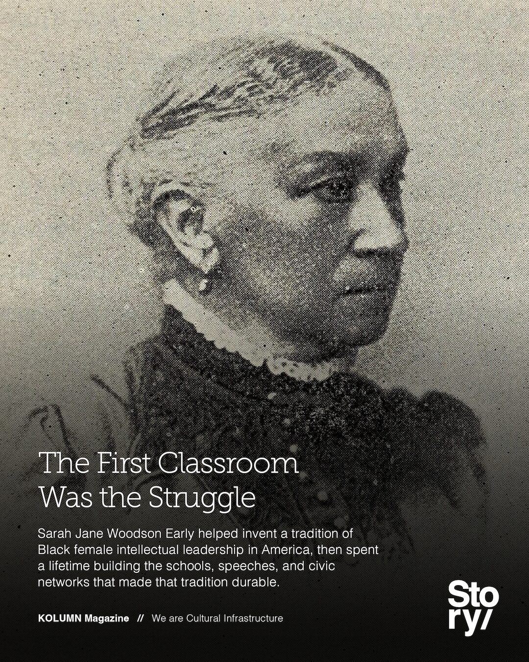 Sarah Jane Woodson Early, Sarah Early, KOLUMN, African American News, Black News, African American Journalism, Black Journalism, African American History, Black History, African American Art, Black Art, African American Music, Black Music, African American Wealth, Black Wealth, African American Education, Black Education, Historic Black University or College, HBCU