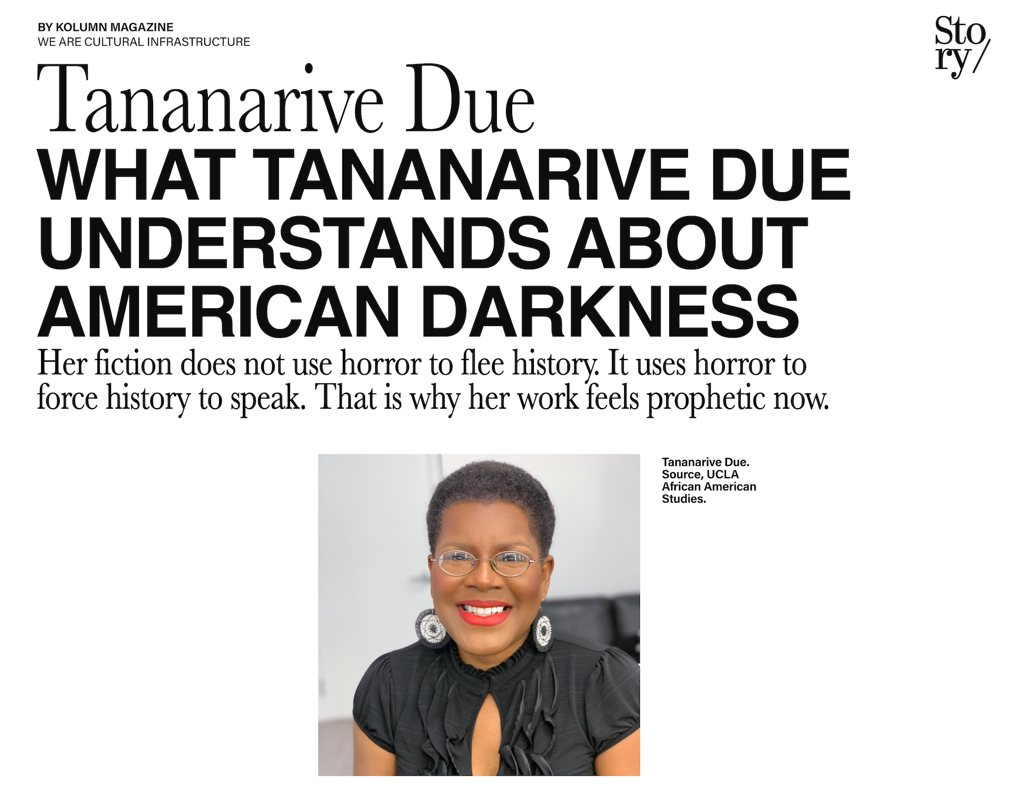 Tananarive Due, KOLUMN, African American News, Black News, African American Journalism, Black Journalism, African American History, Black History, African American Art, Black Art, African American Music, Black Music, African American Wealth, Black Wealth, African American Education, Black Education, Historic Black University or College, HBCU
