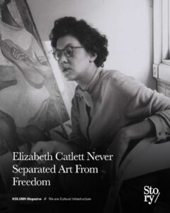 Elizabeth Catlett, KOLUMN, African American News, Black News, African American Journalism, Black Journalism, African American History, Black History, African American Art, Black Art, African American Music, Black Music, African American Wealth, Black Wealth, African American Education, Black Education, Historic Black University or College, HBCUv