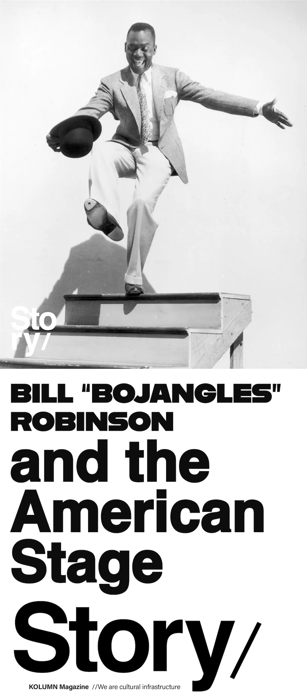 Bill "Bojangles" Robinson, Bojangles, KOLUMN, African American News, Black News, African American Journalism, Black Journalism, African American History, Black History, African American Art, Black Art, African American Music, Black Music, African American Wealth, Black Wealth, African American Education, Black Education, Historic Black University or College, HBCU