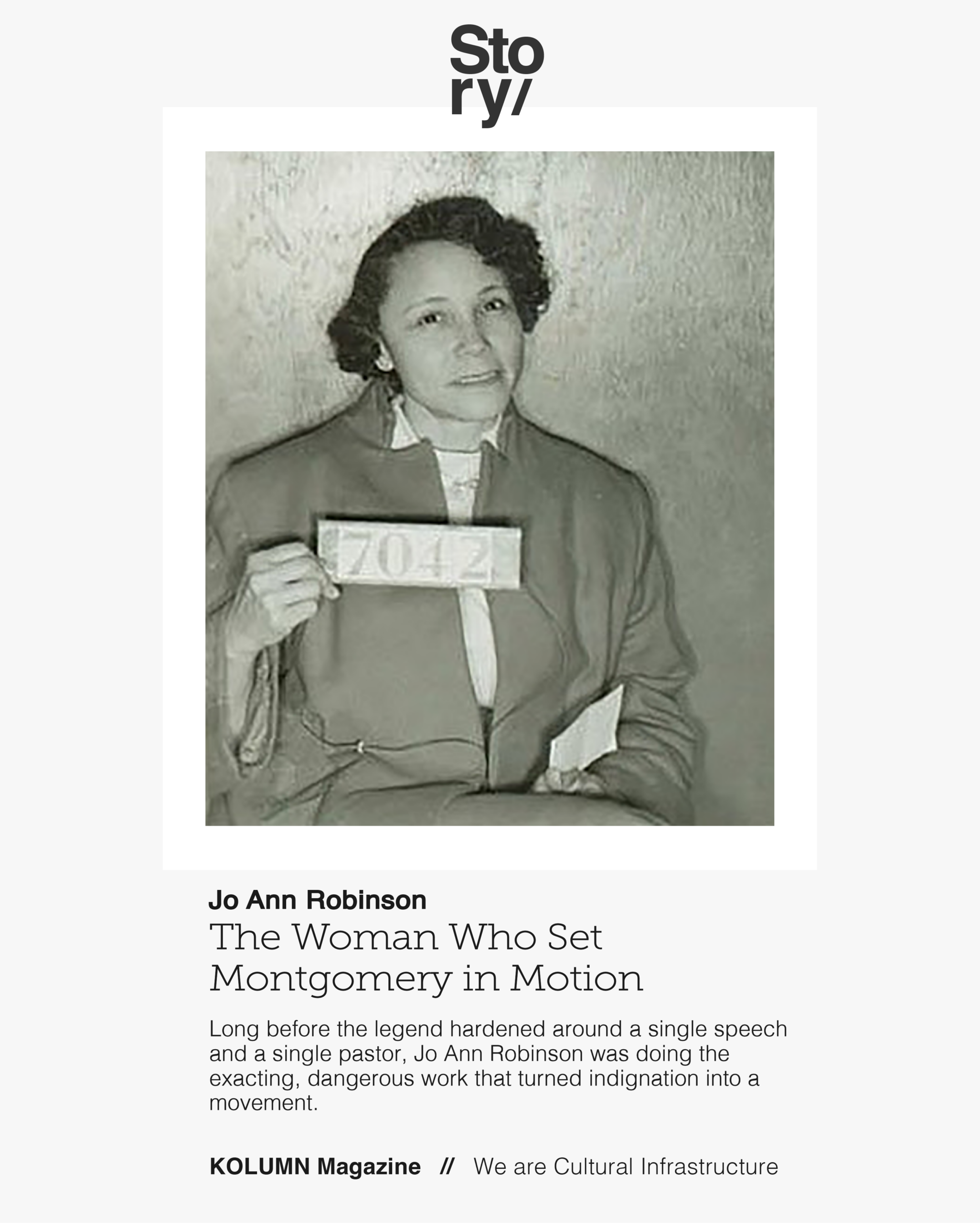 Jo Ann Robinson, KOLUMN, African American News, Black News, African American Journalism, Black Journalism, African American History, Black History, African American Art, Black Art, African American Music, Black Music, African American Wealth, Black Wealth, African American Education, Black Education, Historic Black University or College, HBCU