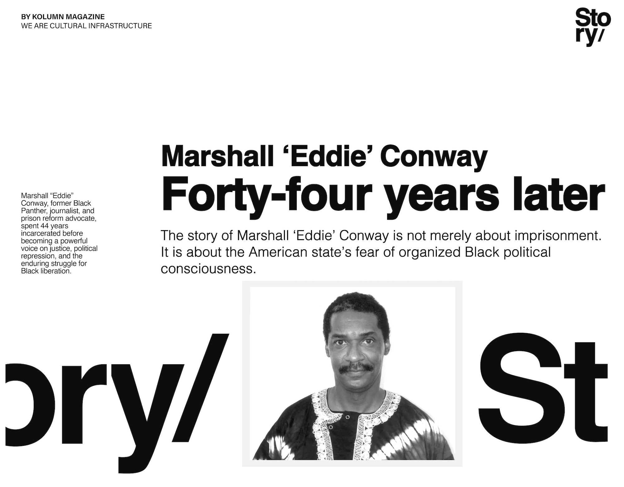 Marshall “Eddie” Conway, KOLUMN, African American News, Black News, African American Journalism, Black Journalism, African American History, Black History, African American Art, Black Art, African American Music, Black Music, African American Wealth, Black Wealth, African American Education, Black Education, Historic Black University or College, HBCU