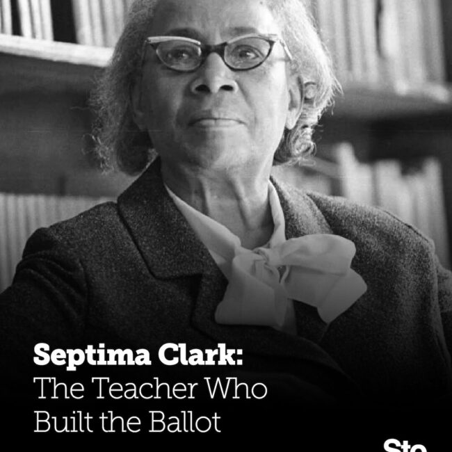 Septima Clark, KOLUMN, African American News, Black News, African American Journalism, Black Journalism, African American History, Black History, African American Art, Black Art, African American Music, Black Music, African American Wealth, Black Wealth, African American Education, Black Education, Historic Black University or College, HBCU