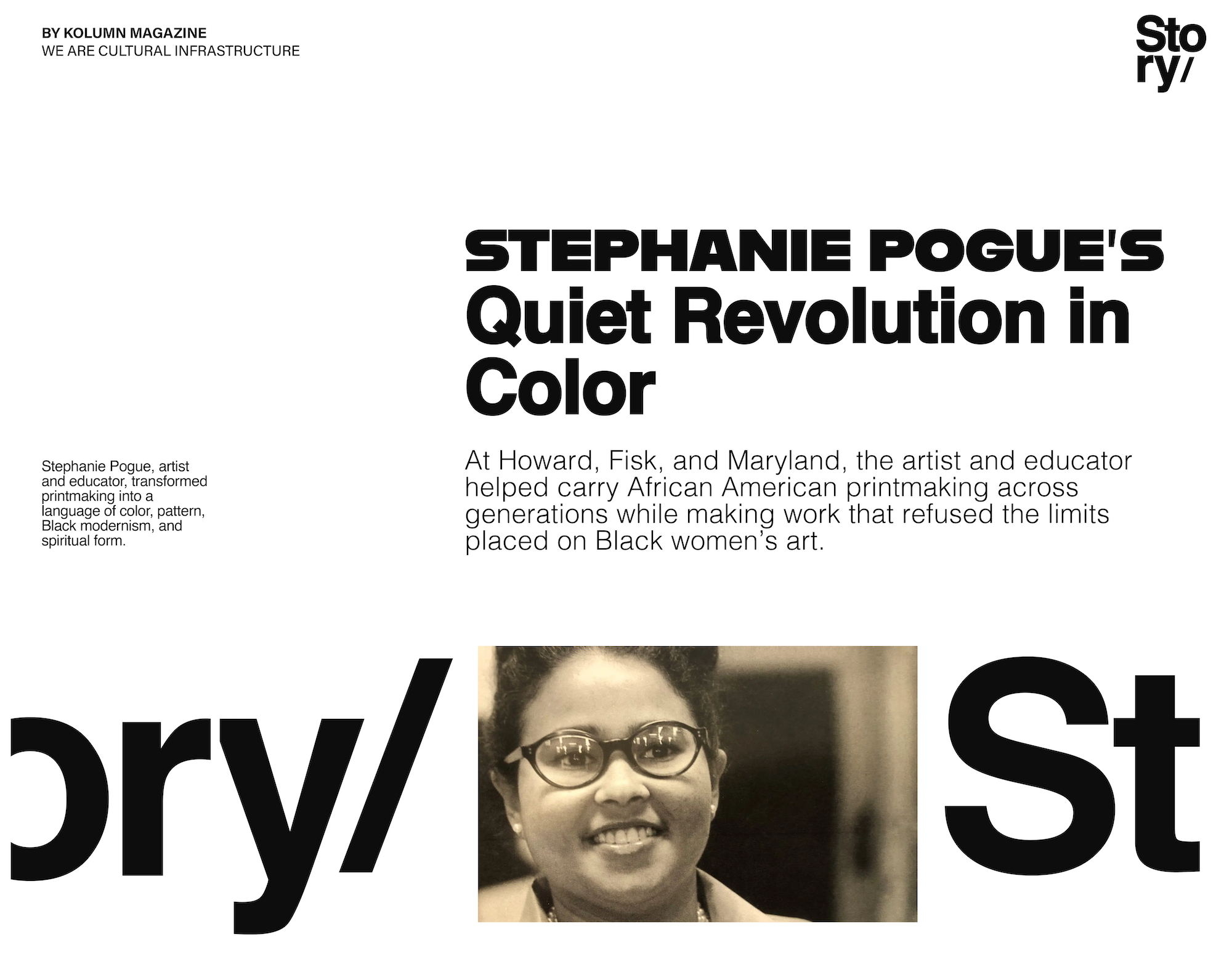 Stephanie Pogue, KOLUMN, African American News, Black News, African American Journalism, Black Journalism, African American History, Black History, African American Art, Black Art, African American Music, Black Music, African American Wealth, Black Wealth, African American Education, Black Education, Historic Black University or College, HBCU