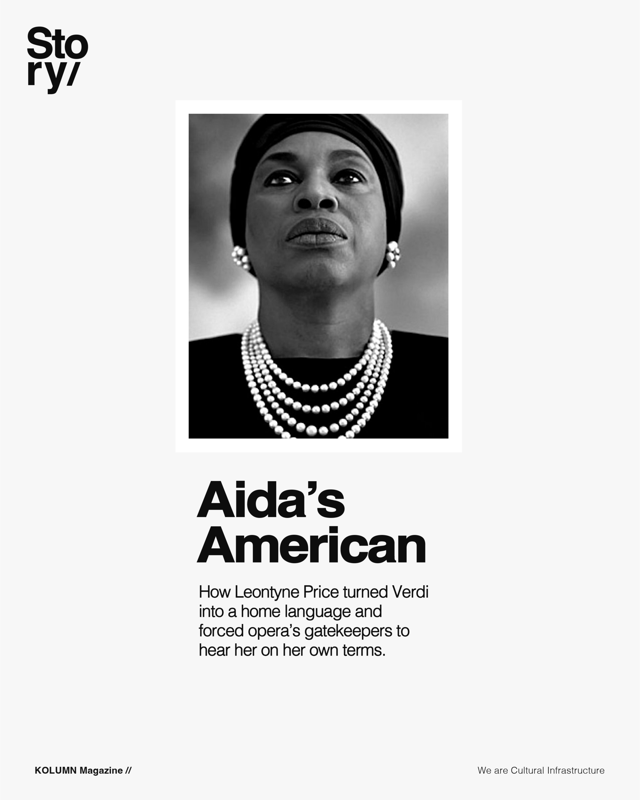 Aida’s American, Leontyne Price. KOLUMN, Cultural Infrastructure, African American News, Black News, African American Journalism, Black Journalism, African American History, Black History, African American Art, Black Art, African American Music, Black Music, African American Wealth, Black Wealth, African American Education, Black Education, Historic Black University or College, HBCU