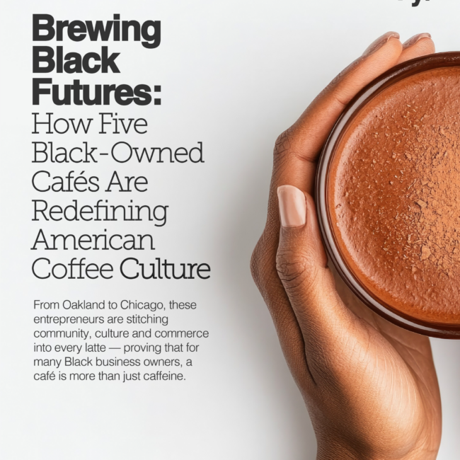 Black Owned Coffee Shops, Black Owned Cafes, KOLUMN, Cultural Infrastructure, African American News, Black News, African American Journalism, Black Journalism, African American History, Black History, African American Art, Black Art, African American Music, Black Music, African American Wealth, Black Wealth, African American Education, Black Education, Historic Black University or College, HBCU