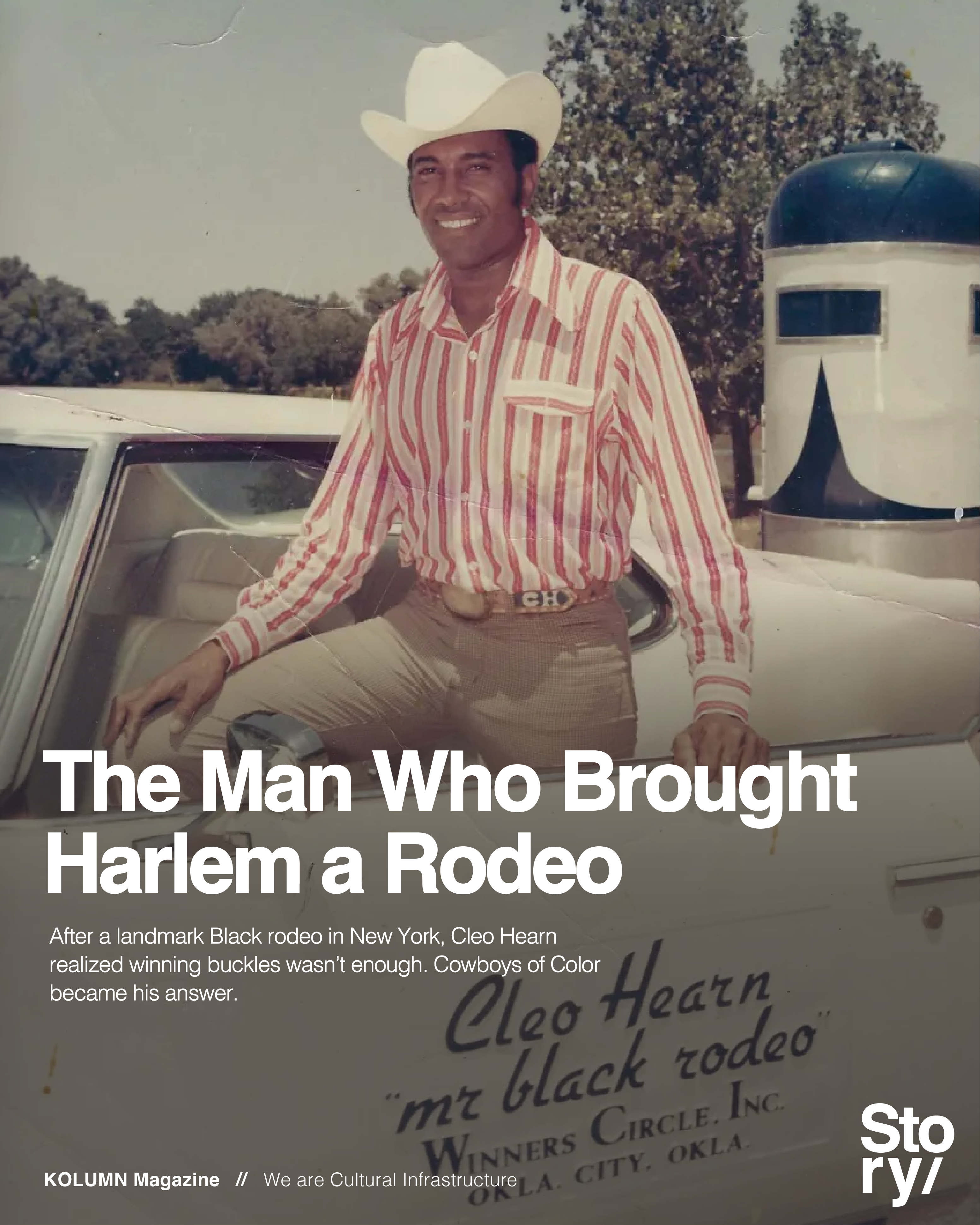 Cleo Hearn, Black Rodeo, KOLUMN, KOLUMN Magazine, Cultural Infrastructure, African American News, Black News, African American Journalism, Black Journalism, African American History, Black History, African American Art, Black Art, African American Music, Black Music, African American Wealth, Black Wealth, African American Education, Black Education, Historic Black University or College, HBCU