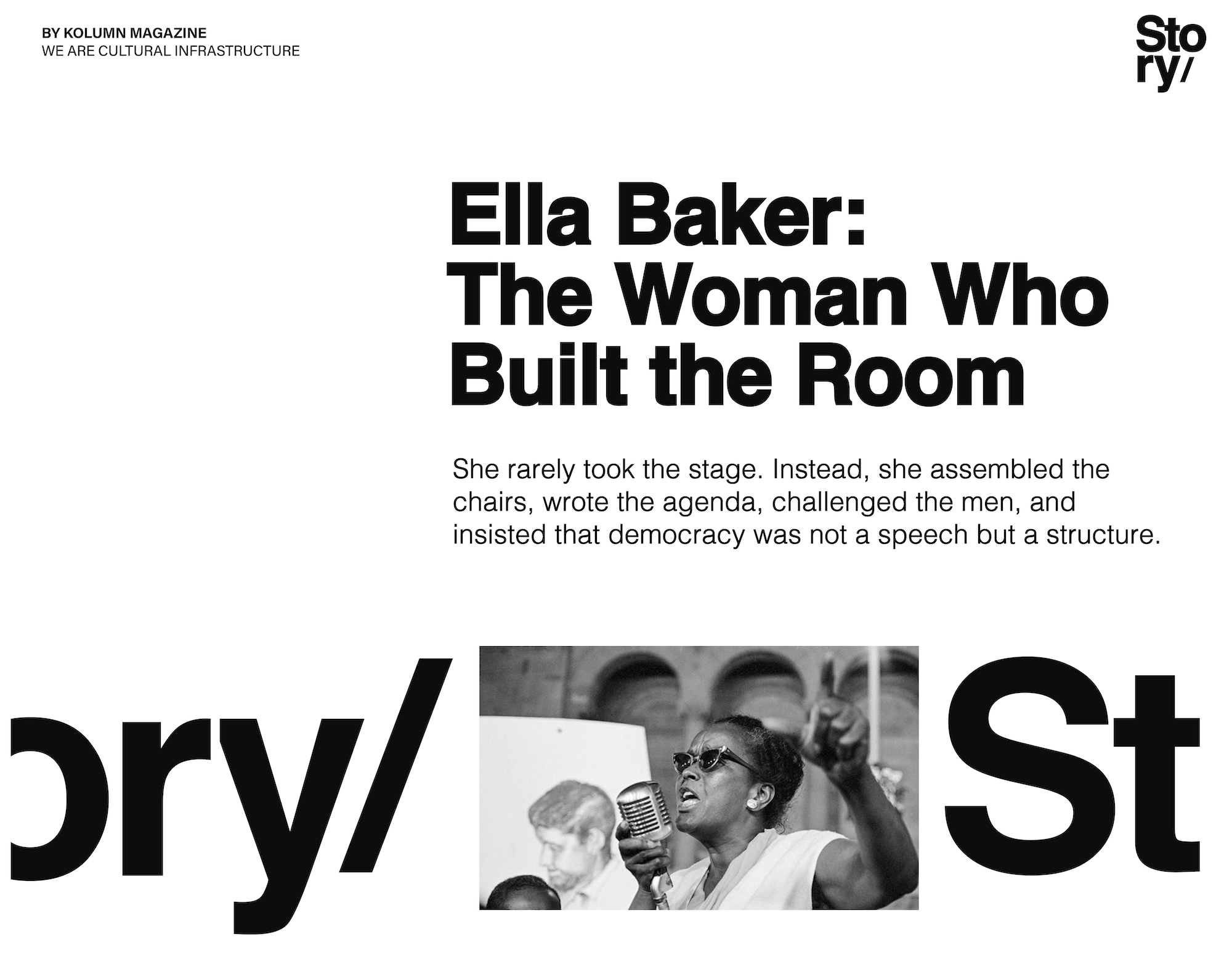 Ella Baker, The Wilson Academy, Rock Creek Christian Academy, Nathaniel “Nace” Hopkins, KOLUMN, Cultural Infrastructure, African American News, Black News, African American Journalism, Black Journalism, African American History, Black History, African American Art, Black Art, African American Music, Black Music, African American Wealth, Black Wealth, African American Education, Black Education, Historic Black University or College, HBCU
