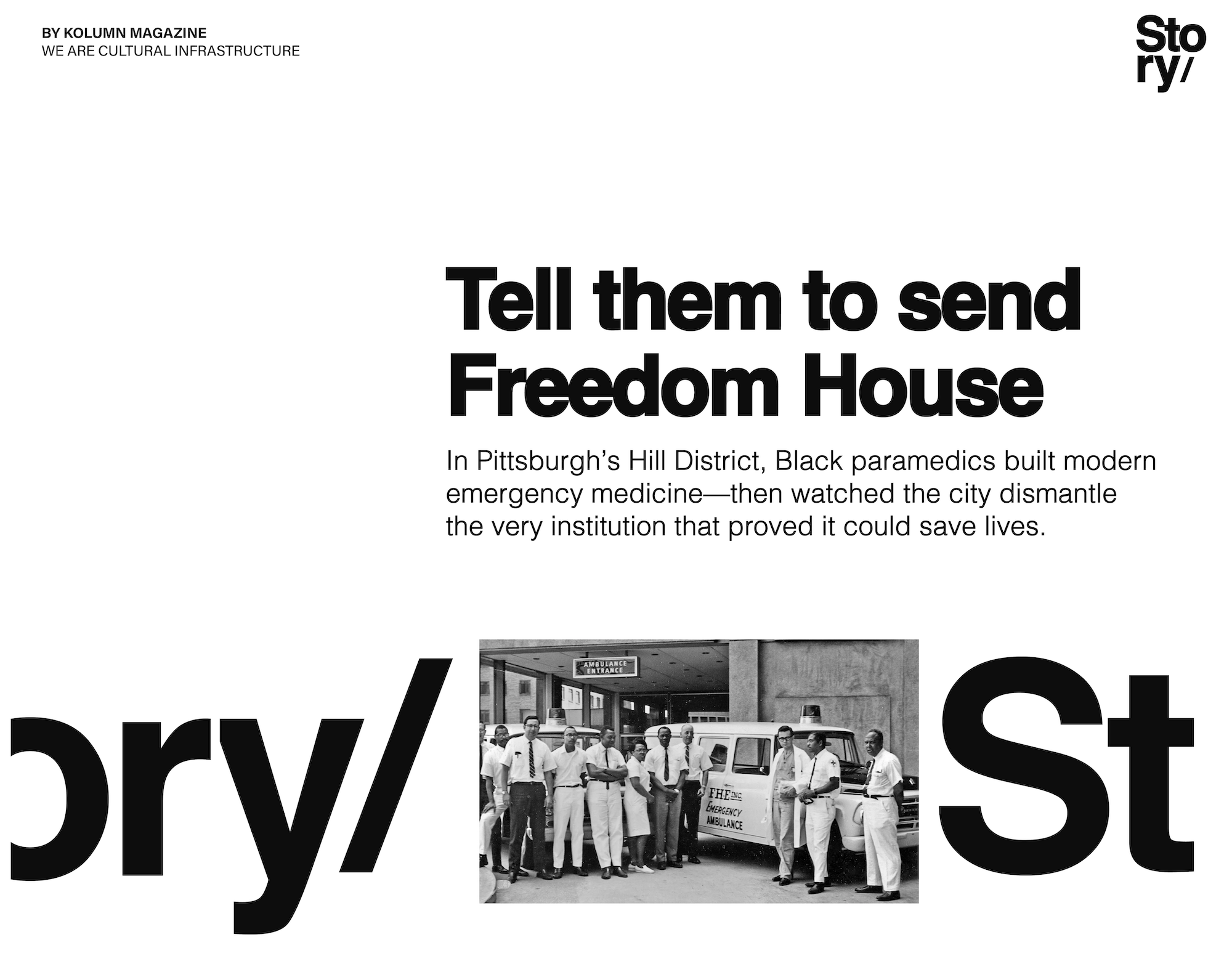 Freedom House, KOLUMN, KOLUMN Magazine, Cultural Infrastructure, African American News, Black News, African American Journalism, Black Journalism, African American History, Black History, African American Art, Black Art, African American Music, Black Music, African American Wealth, Black Wealth, African American Education, Black Education, Historic Black University or College, HBCU