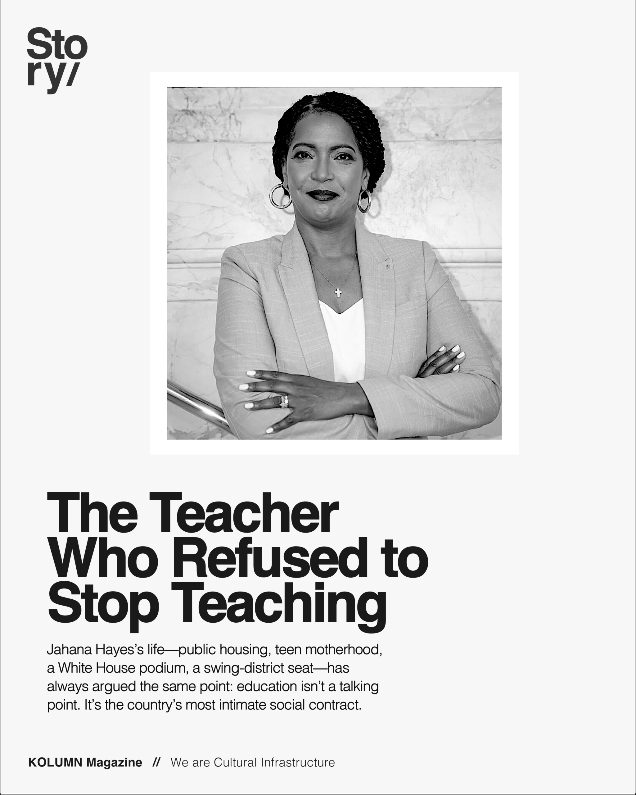 Jahana Hayes, KOLUMN, KOLUMN Magazine, Cultural Infrastructure, African American News, Black News, African American Journalism, Black Journalism, African American History, Black History, African American Art, Black Art, African American Music, Black Music, African American Wealth, Black Wealth, African American Education, Black Education, Historic Black University or College, HBCU