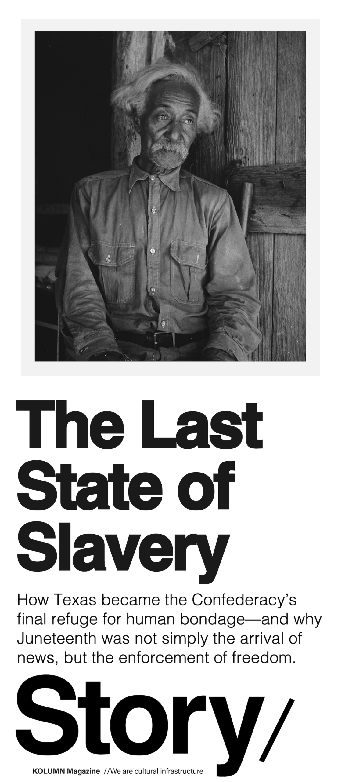 Juneteenth, KOLUMN, KOLUMN Magazine, Cultural Infrastructure, African American News, Black News, African American Journalism, Black Journalism, African American History, Black History, African American Art, Black Art, African American Music, Black Music, African American Wealth, Black Wealth, African American Education, Black Education, Historic Black University or College, HBCU