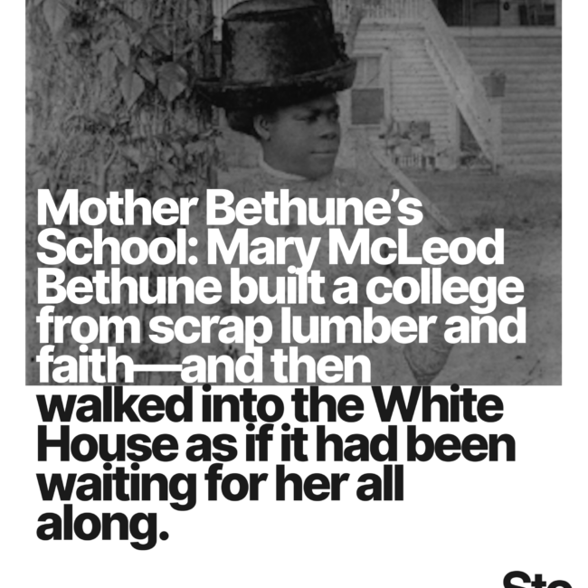 Mary McLeod Bethune, KOLUMN Magazine, Cultural Infrastructure, African American News, Black News, African American Journalism, Black Journalism, African American History, Black History, African American Art, Black Art, African American Music, Black Music, African American Wealth, Black Wealth, African American Education, Black Education, Historic Black University or College, HBCU