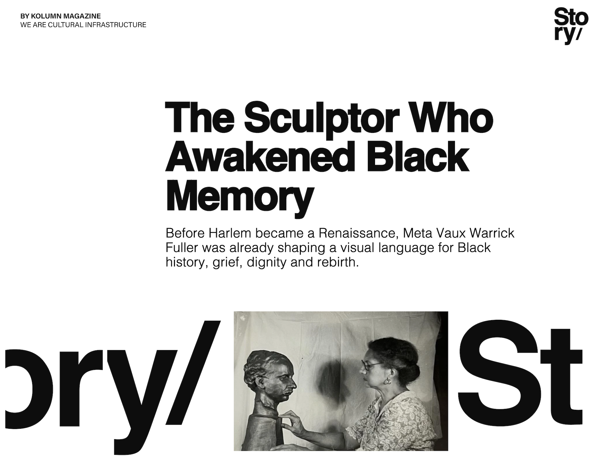 Meta Vaux Warrick Fuller, KOLUMN, Cultural Infrastructure, African American News, Black News, African American Journalism, Black Journalism, African American History, Black History, African American Art, Black Art, African American Music, Black Music, African American Wealth, Black Wealth, African American Education, Black Education, Historic Black University or College, HBCU