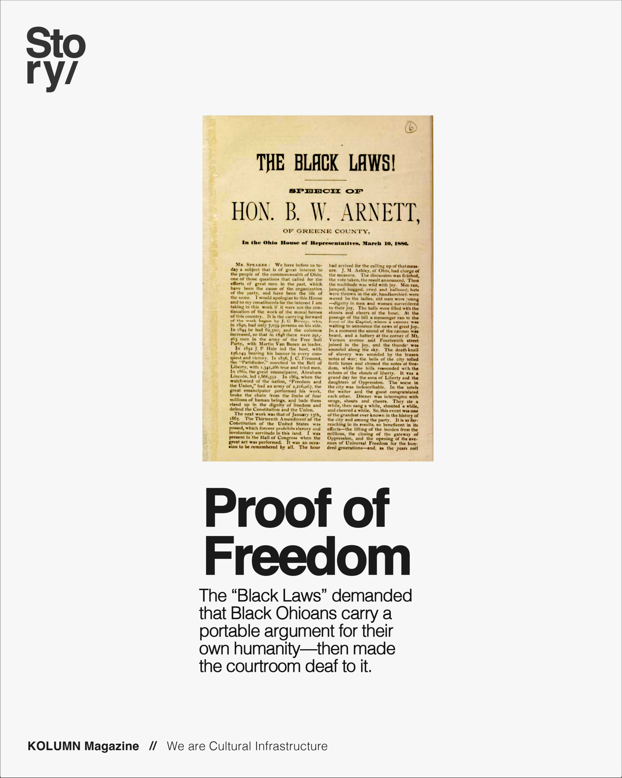 Ohio's Black Laws, Black Laws, KOLUMN, Cultural Infrastructure, African American News, Black News, African American Journalism, Black Journalism, African American History, Black History, African American Art, Black Art, African American Music, Black Music, African American Wealth, Black Wealth, African American Education, Black Education, Historic Black University or College, HBCU