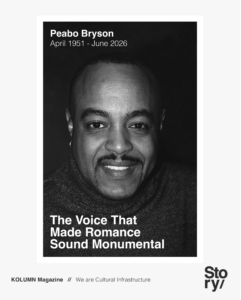 Peabo Bryson, Can You Stop The Rain, KOLUMN Magazine, KOLUMN, African American News, Black News, African American Journalism, Black Journalism, African American History, Black History, African American Art, Black Art, African American Music, Black Music, African American Wealth, Black Wealth, African American Education, Black Education, Historic Black University or College, HBCU