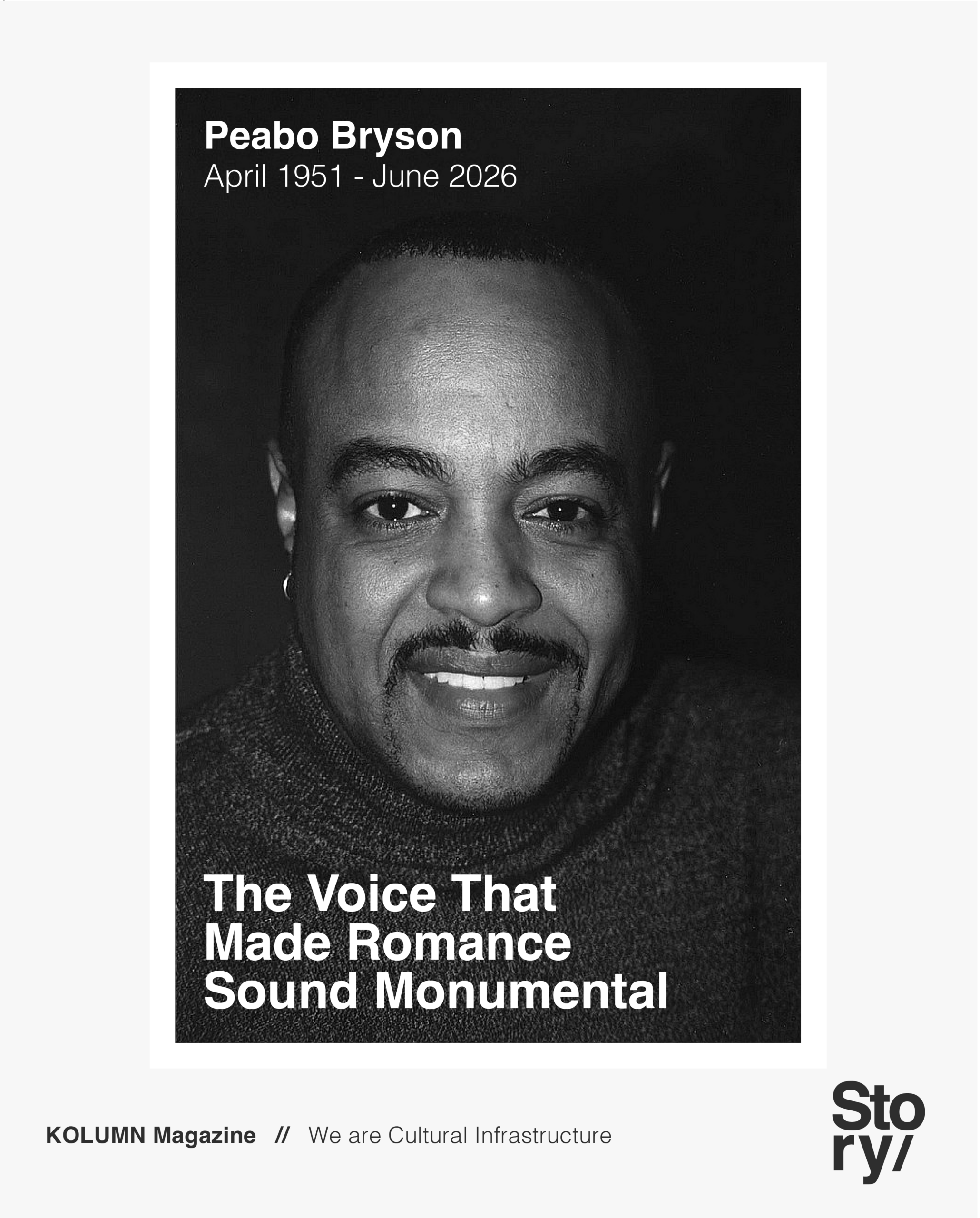 Peabo Bryson, Can You Stop The Rain, KOLUMN Magazine, KOLUMN, African American News, Black News, African American Journalism, Black Journalism, African American History, Black History, African American Art, Black Art, African American Music, Black Music, African American Wealth, Black Wealth, African American Education, Black Education, Historic Black University or College, HBCU