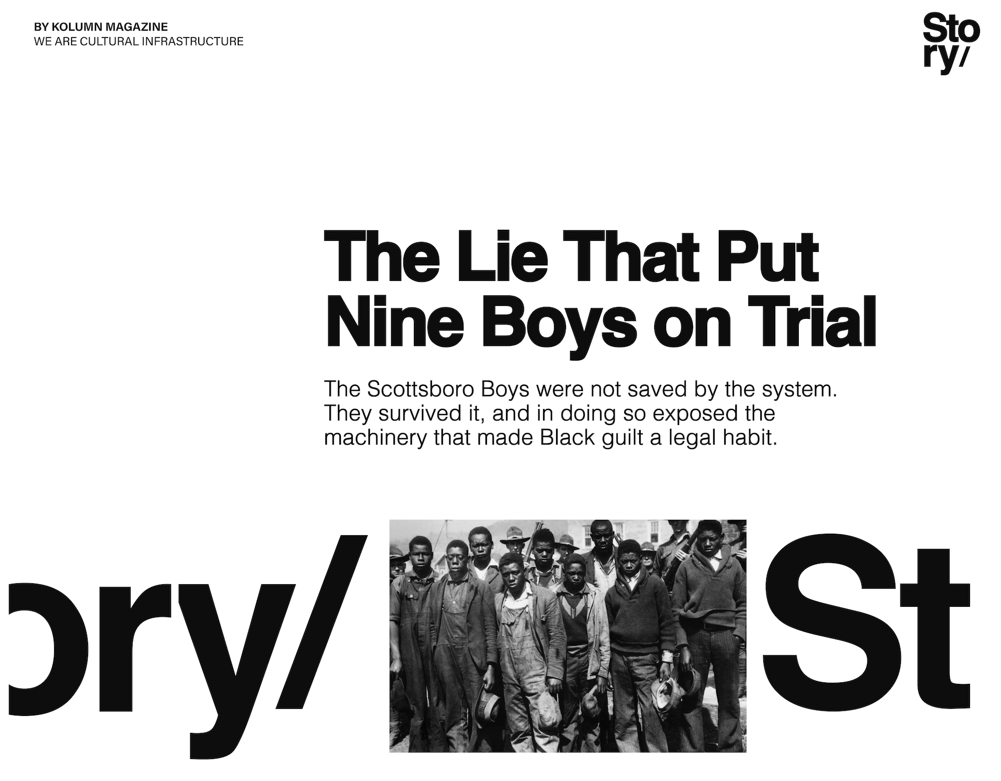 Scottsboro Boys, Clarence Norris, Olen Montgomery, Andy Wright, Willie Roberson, Ozie Powell, Eugene Williams, Charlie Weems, Roy Wright, Haywood Patterson, KOLUMN, Cultural Infrastructure, African American News, Black News, African American Journalism, Black Journalism, African American History, Black History, African American Art, Black Art, African American Music, Black Music, African American Wealth, Black Wealth, African American Education, Black Education, Historic Black University or College, HBCU