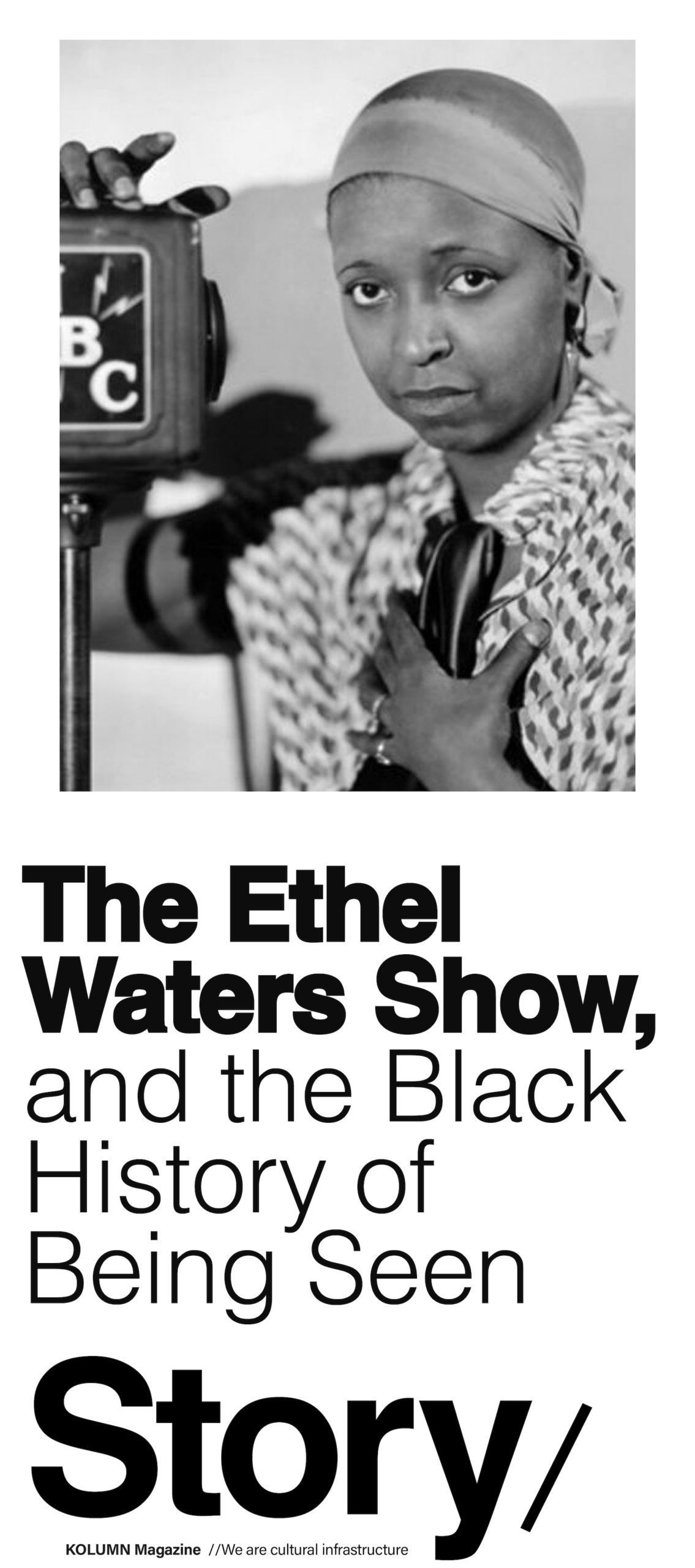 The Ethel Waters Show, KOLUMN Magazine, KOLUMN, African American News, Black News, African American Journalism, Black Journalism, African American History, Black History, African American Art, Black Art, African American Music, Black Music, African American Wealth, Black Wealth, African American Education, Black Education, Historic Black University or College, HBCU