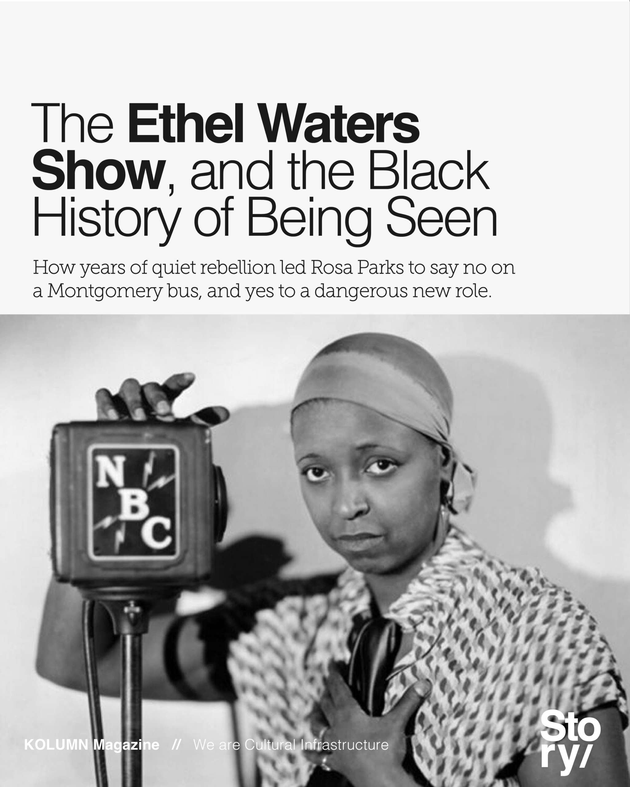 The Ethel Waters Show, KOLUMN Magazine, KOLUMN, African American News, Black News, African American Journalism, Black Journalism, African American History, Black History, African American Art, Black Art, African American Music, Black Music, African American Wealth, Black Wealth, African American Education, Black Education, Historic Black University or College, HBCU