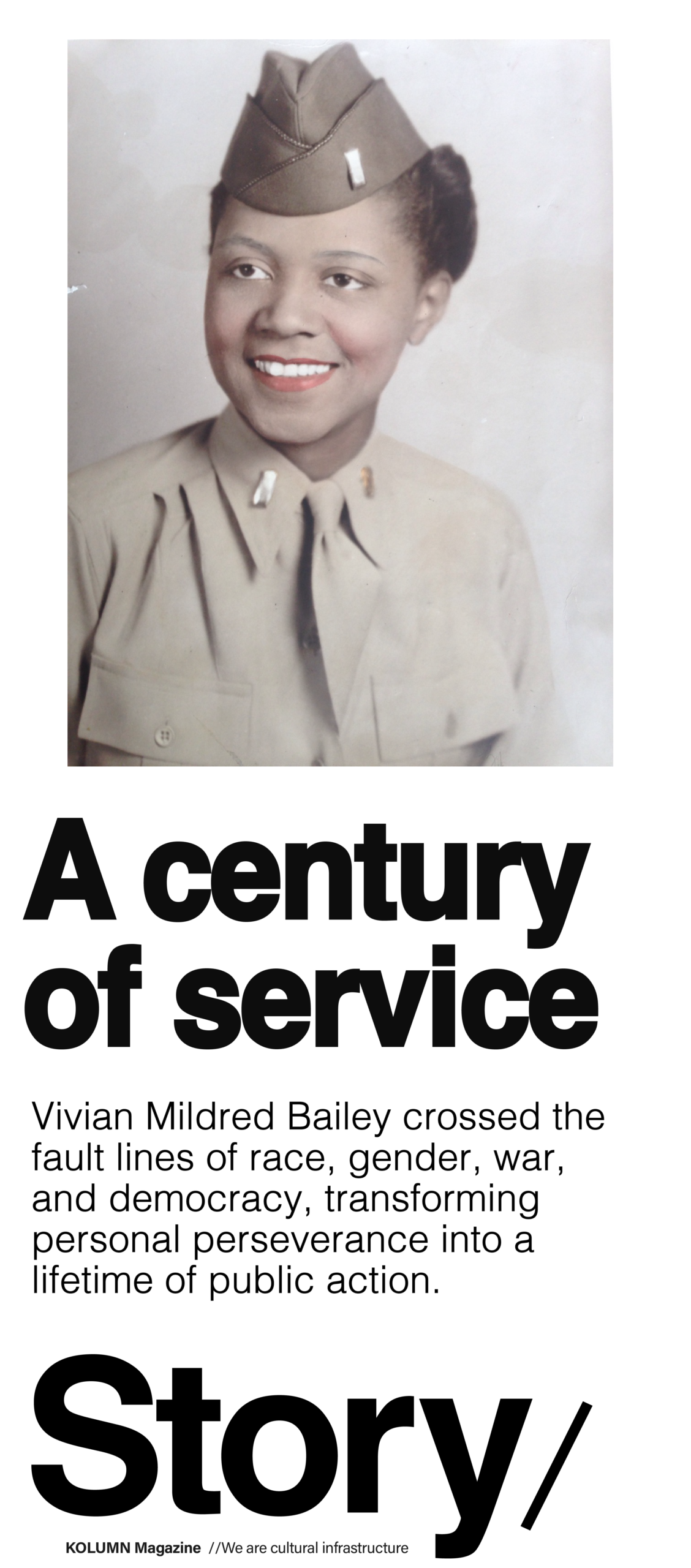 Vivian Mildred Bailey, KOLUMN, Cultural Infrastructure, African American News, Black News, African American Journalism, Black Journalism, African American History, Black History, African American Art, Black Art, African American Music, Black Music, African American Wealth, Black Wealth, African American Education, Black Education, Historic Black University or College, HBCU